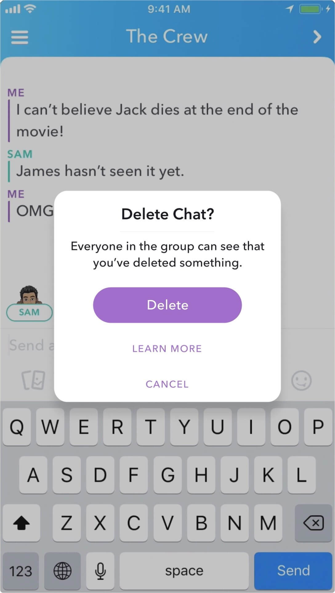 How To Clear Group Chat Messages On Snapchat  hno.at