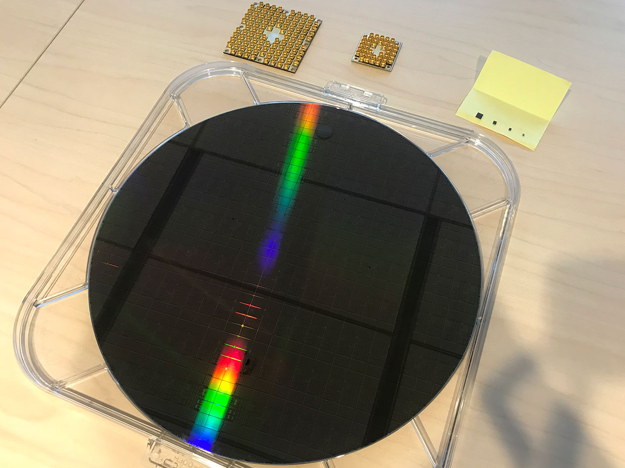 Intel is now capable of producing full silicon wafers of quantum computing chips