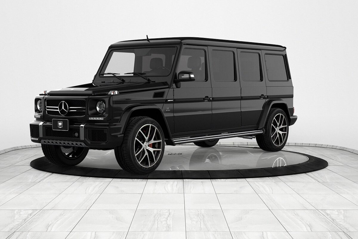 This Mercedes AMG G63 is the most comfortable way to avoid assassinations