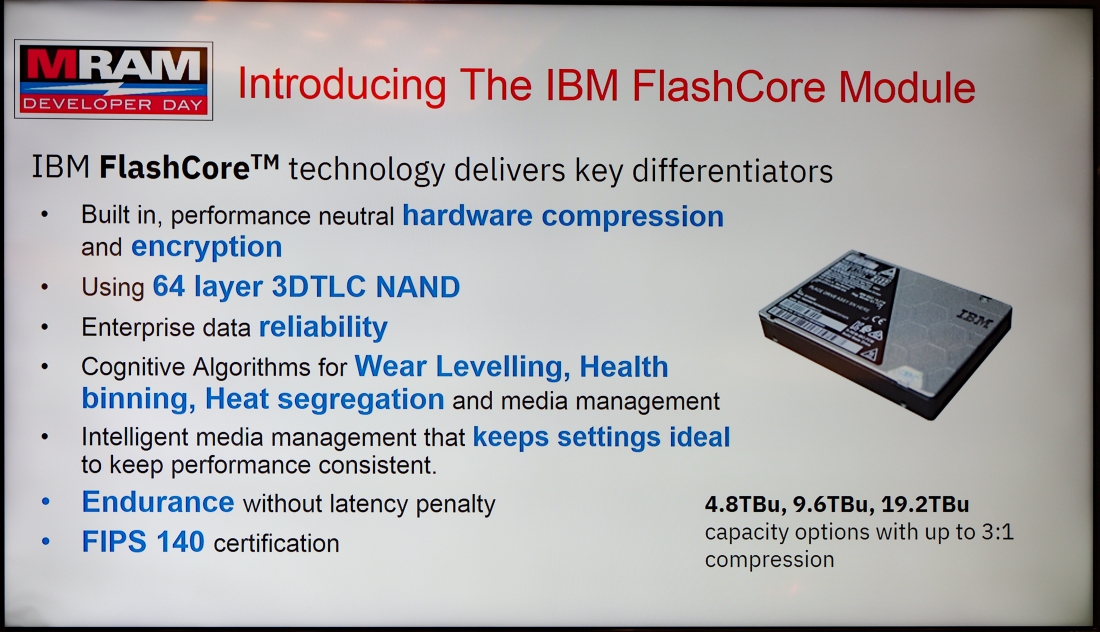 IBM teams with Everspin on 19TB NVMe SSD utilizing MRAM