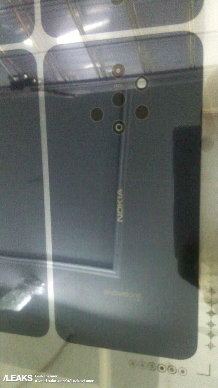Leaked image purportedly shows Nokia 9 and its five rear cameras
