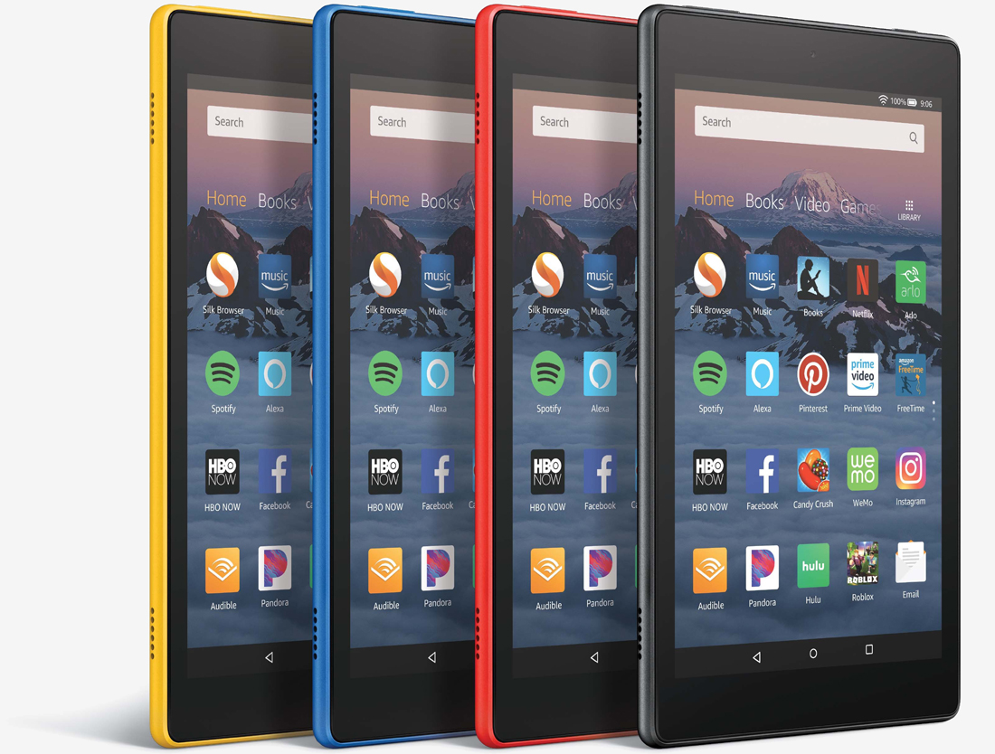 Amazon's refreshed Fire HD 8 tablet adds hands-free, always-on Alexa