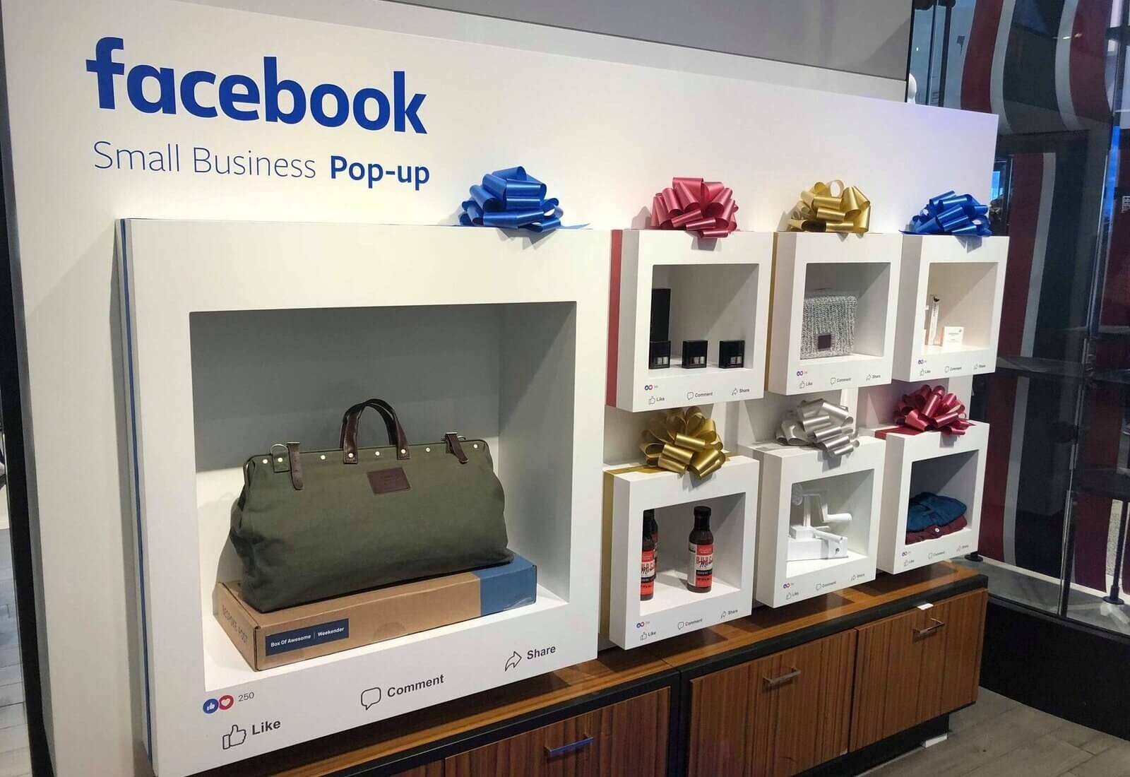Facebook will experiment with physical retail by opening 'pop-up' shops in nine Macy's locations