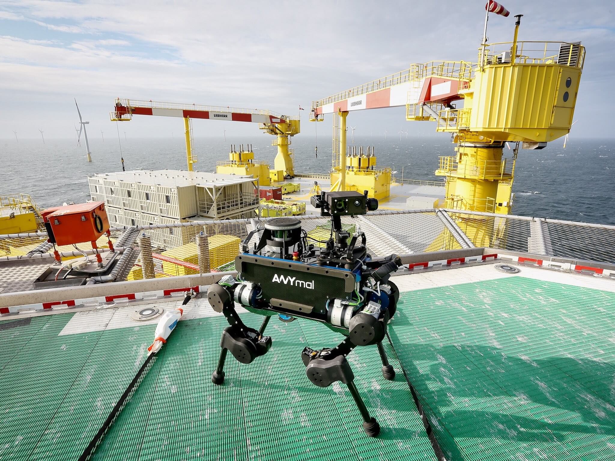ANYmal becomes first robot to perform equipment inspections on offshore platforms