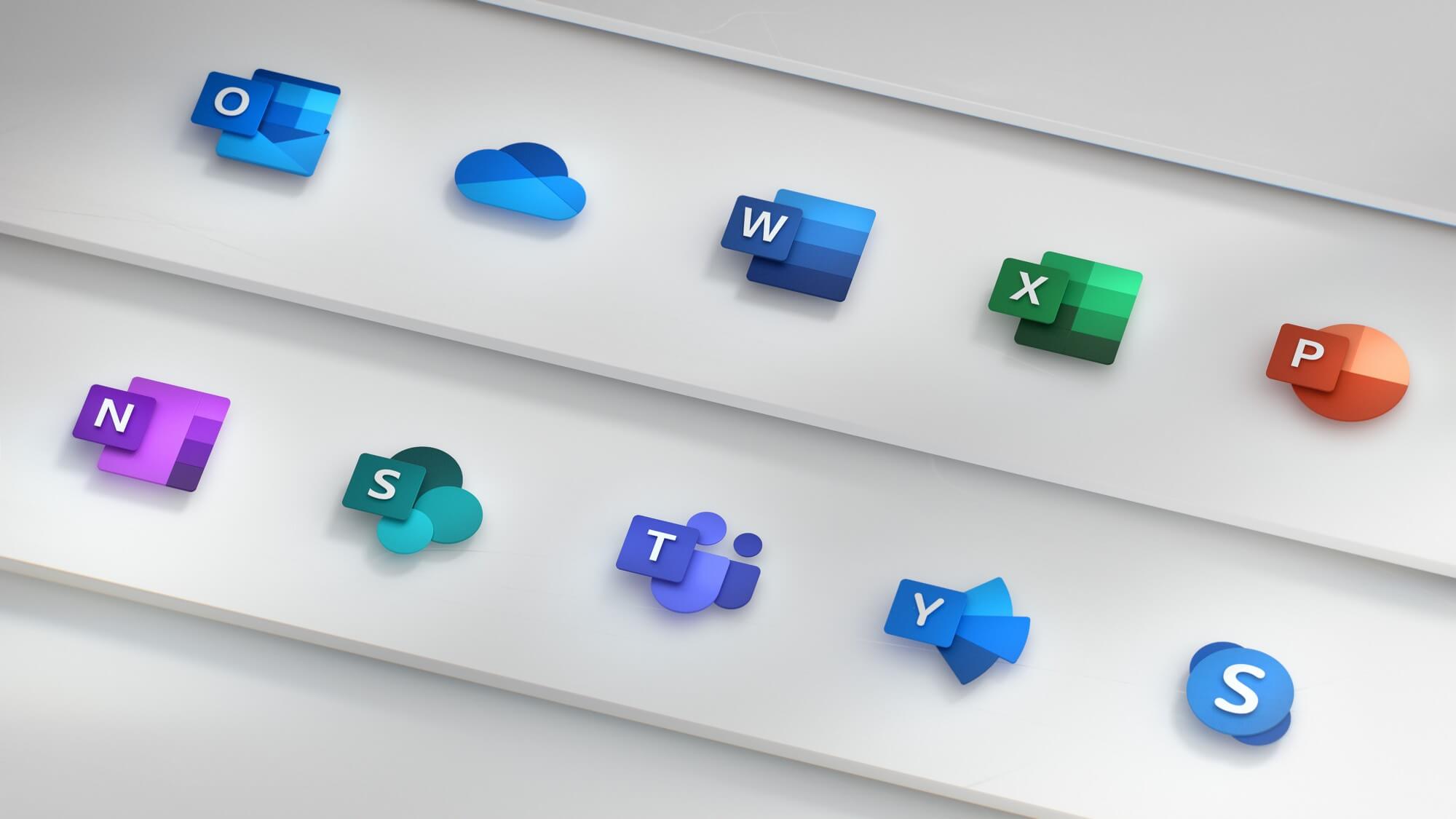 Microsoft redesigns Office icons as part of a larger Office design overhaul