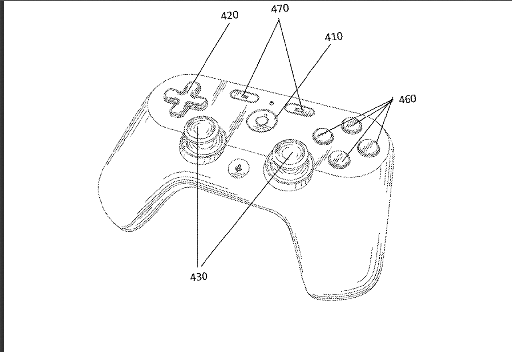 Patent reveals possible first look at Google's gaming controller