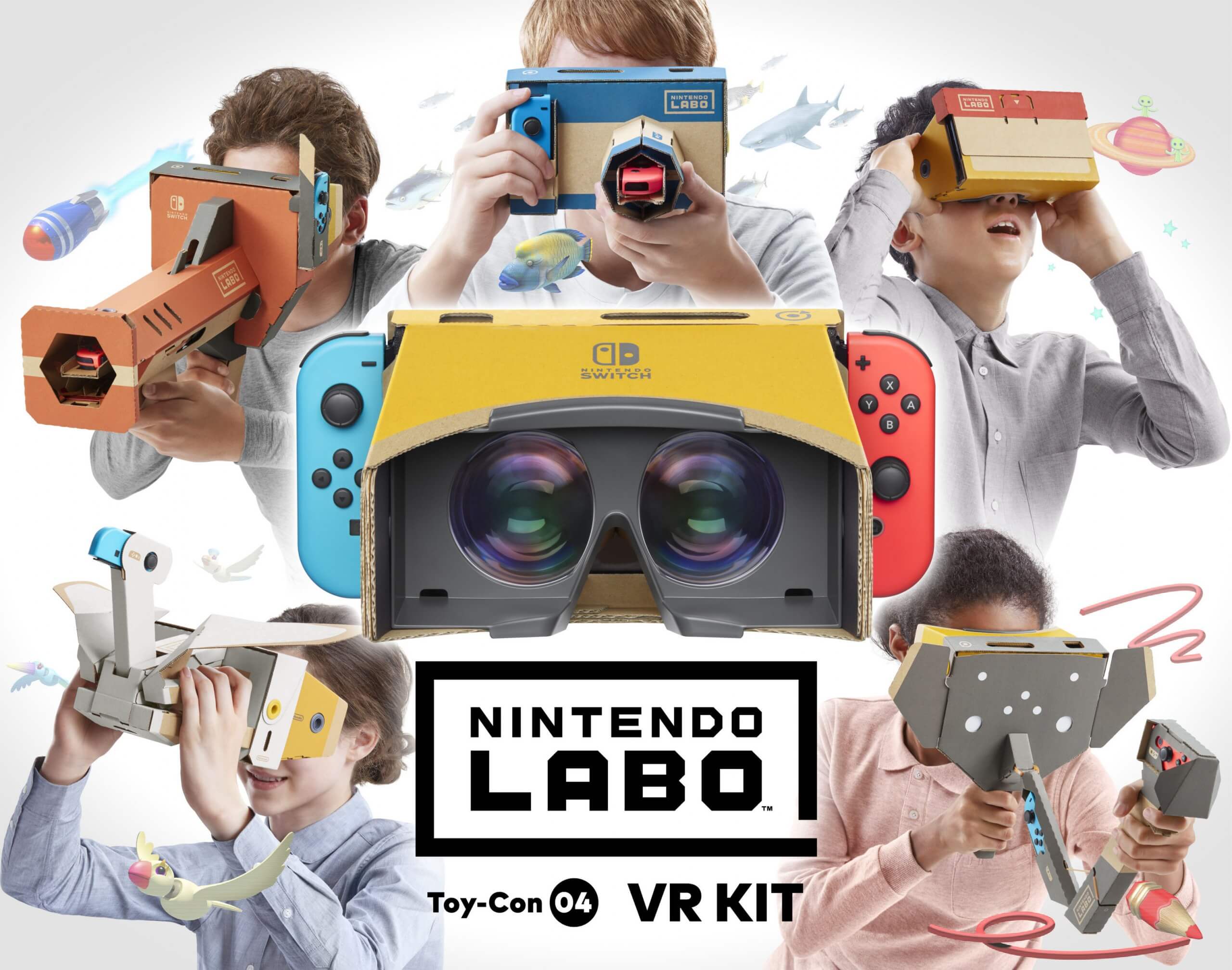 Mario and Zelda are coming to Nintendo Labo VR