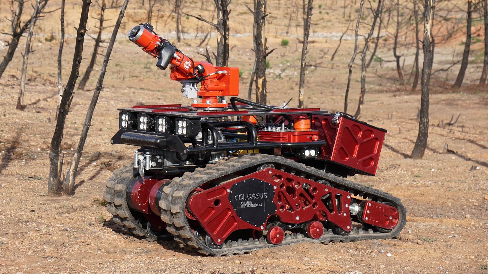 Nine Days To A Better Firefighting Robots