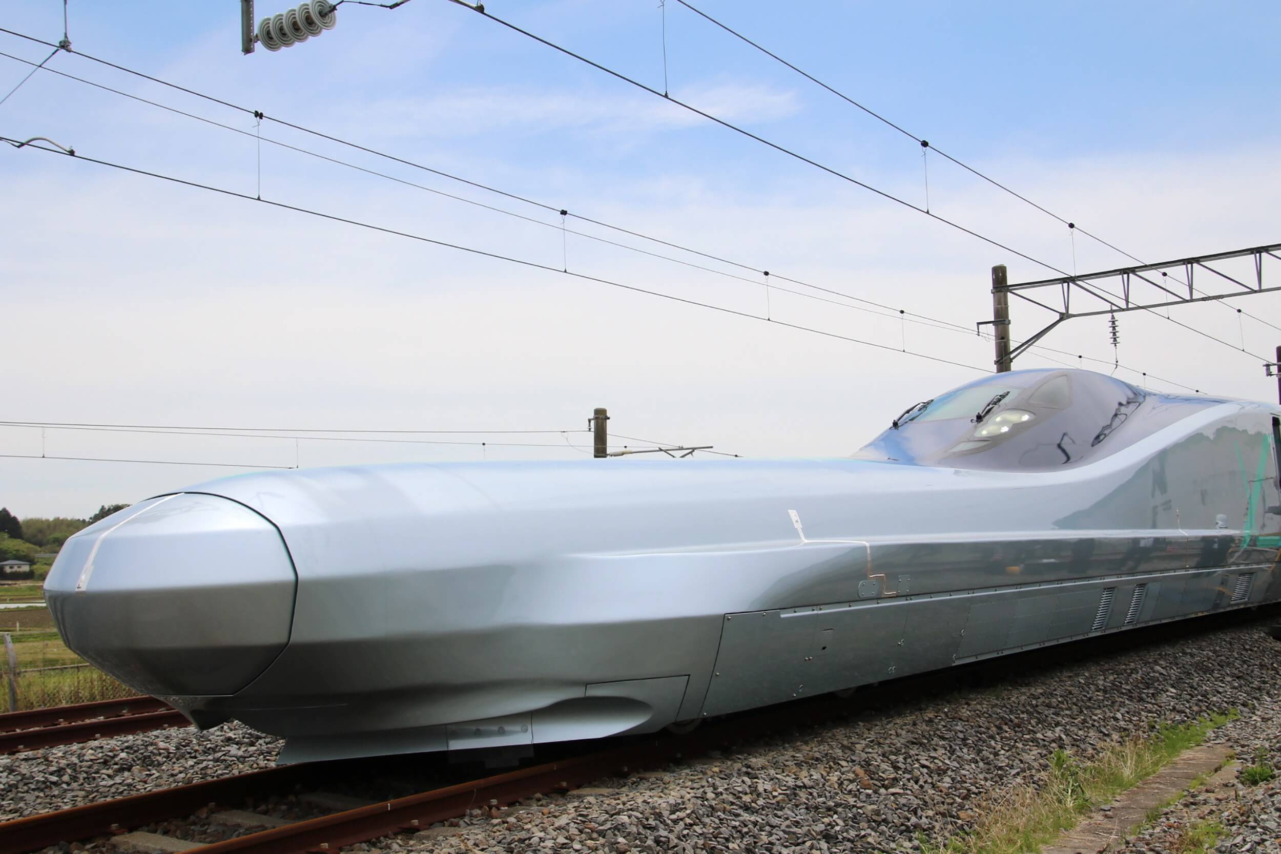 Testing began in Japan on world's fastest bullet train