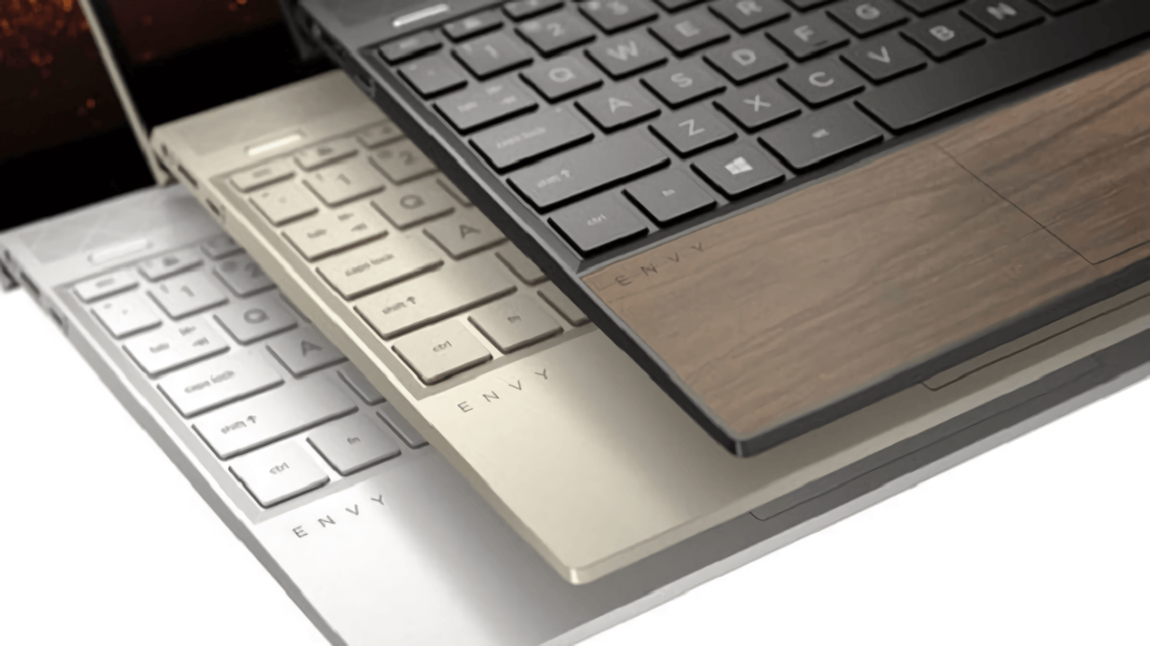 HP's new Envy laptops get a wood option