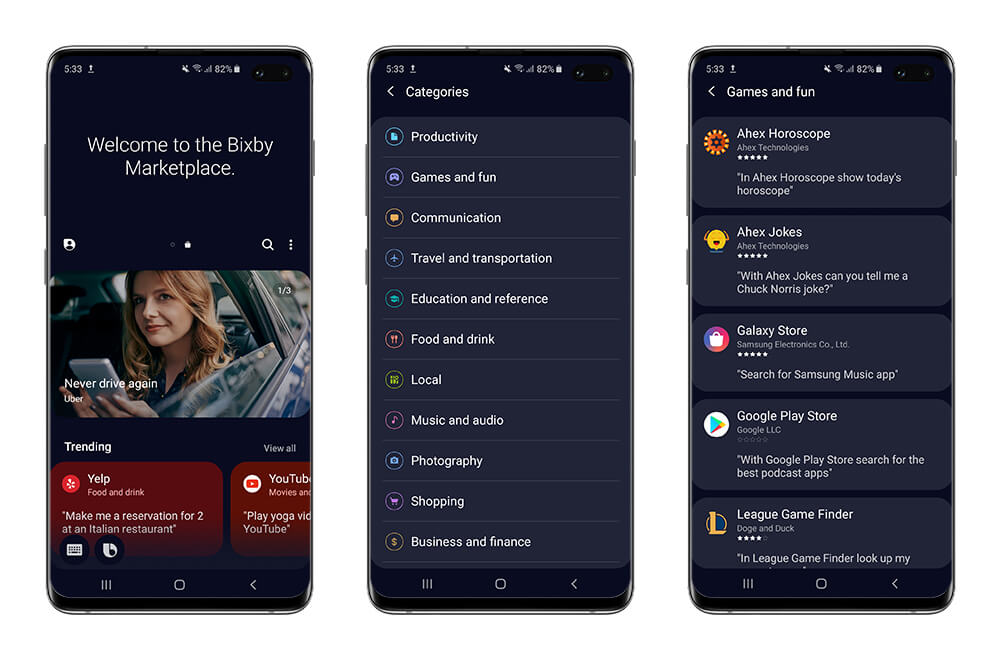 Samsung's Bixby Marketplace is live in the . and Korea | TechSpot