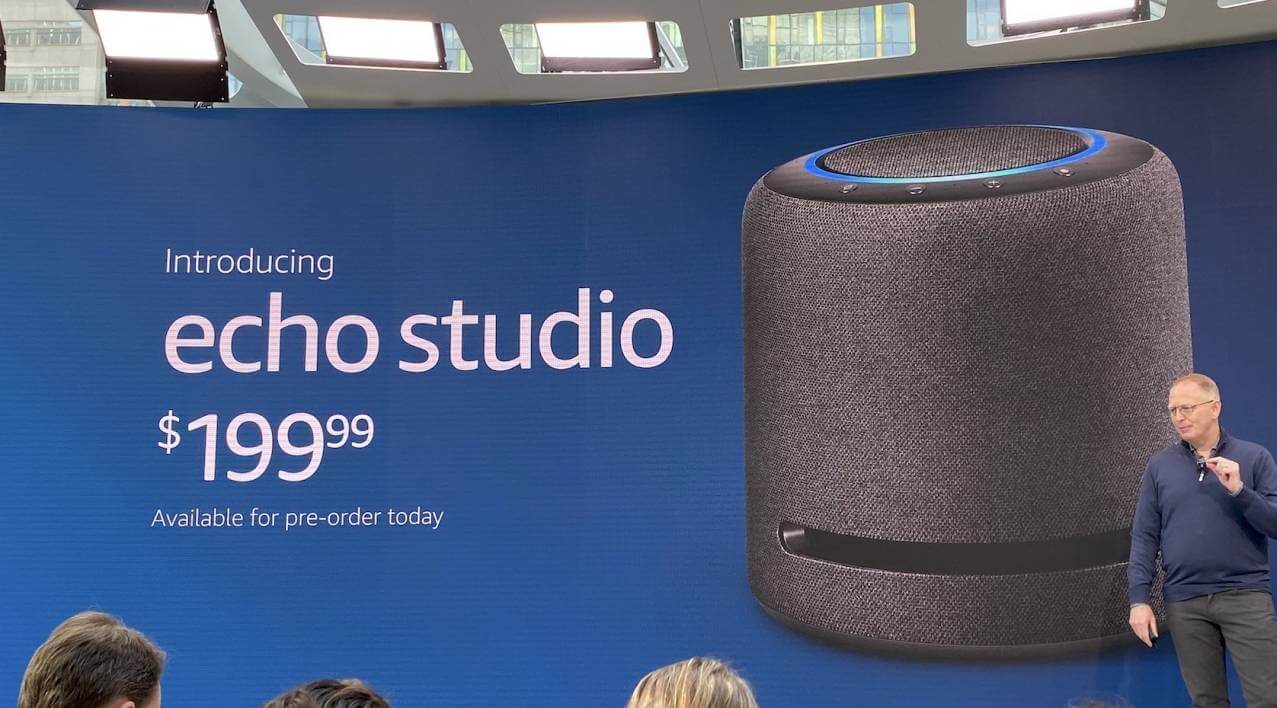 Amazon announces high-end Echo Studio smart speaker