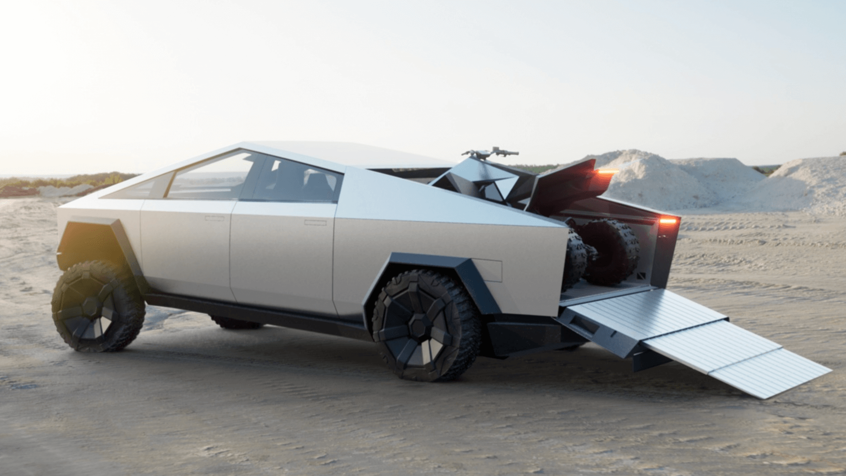 Tesla's 'Cyberquad' ATV will ship as an add-on for the Cybertruck