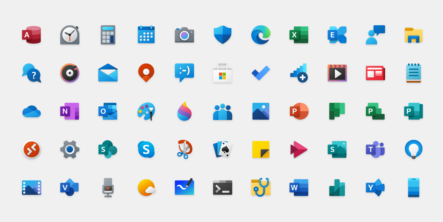 Microsoft begins rolling out revamped app icons to Windows Insiders