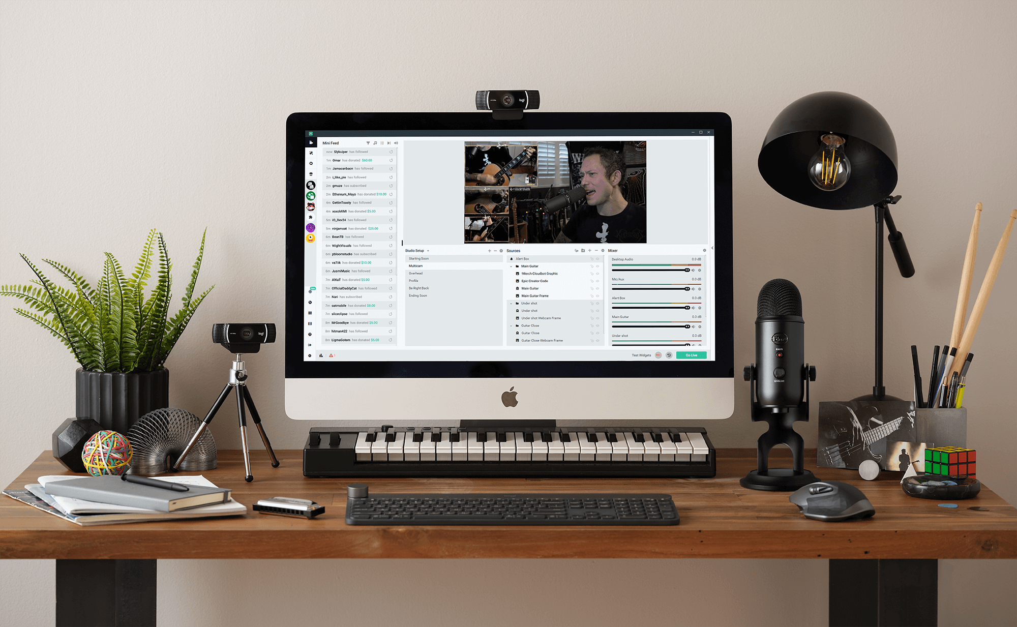 Logitech launches popular Streamlabs OBS on macOS