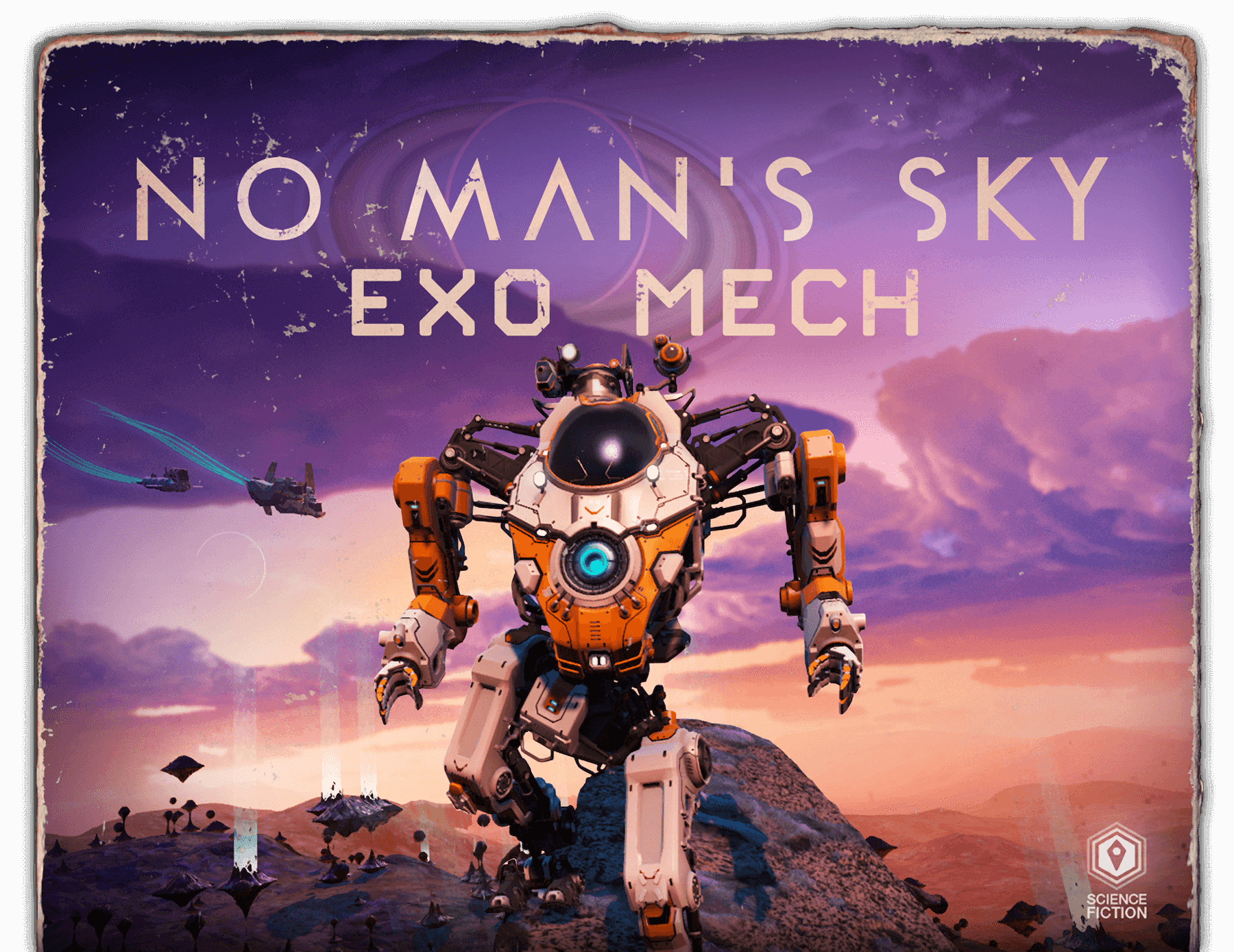 You can pilot a huge mech in No Man's Sky starting today