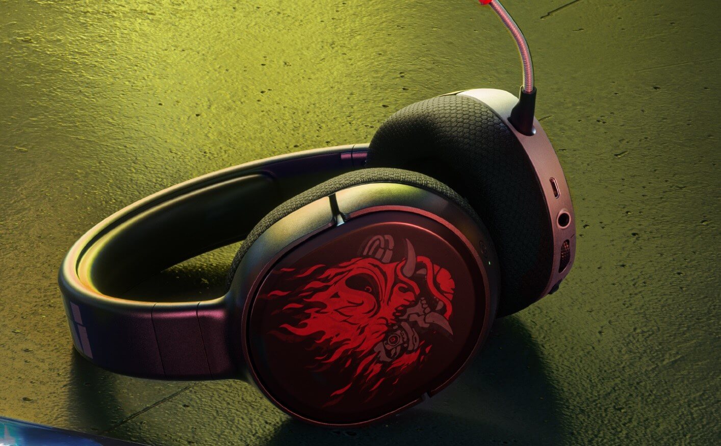 SteelSeries reveals its Cyberpunk 2077-themed gaming headsets