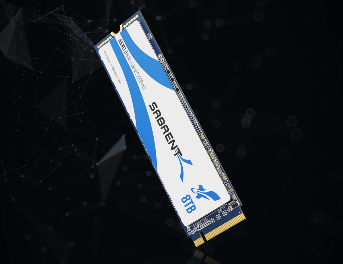 Sabrent unveils a massive 8TB NVMe PCIe 3.0 internal SSD