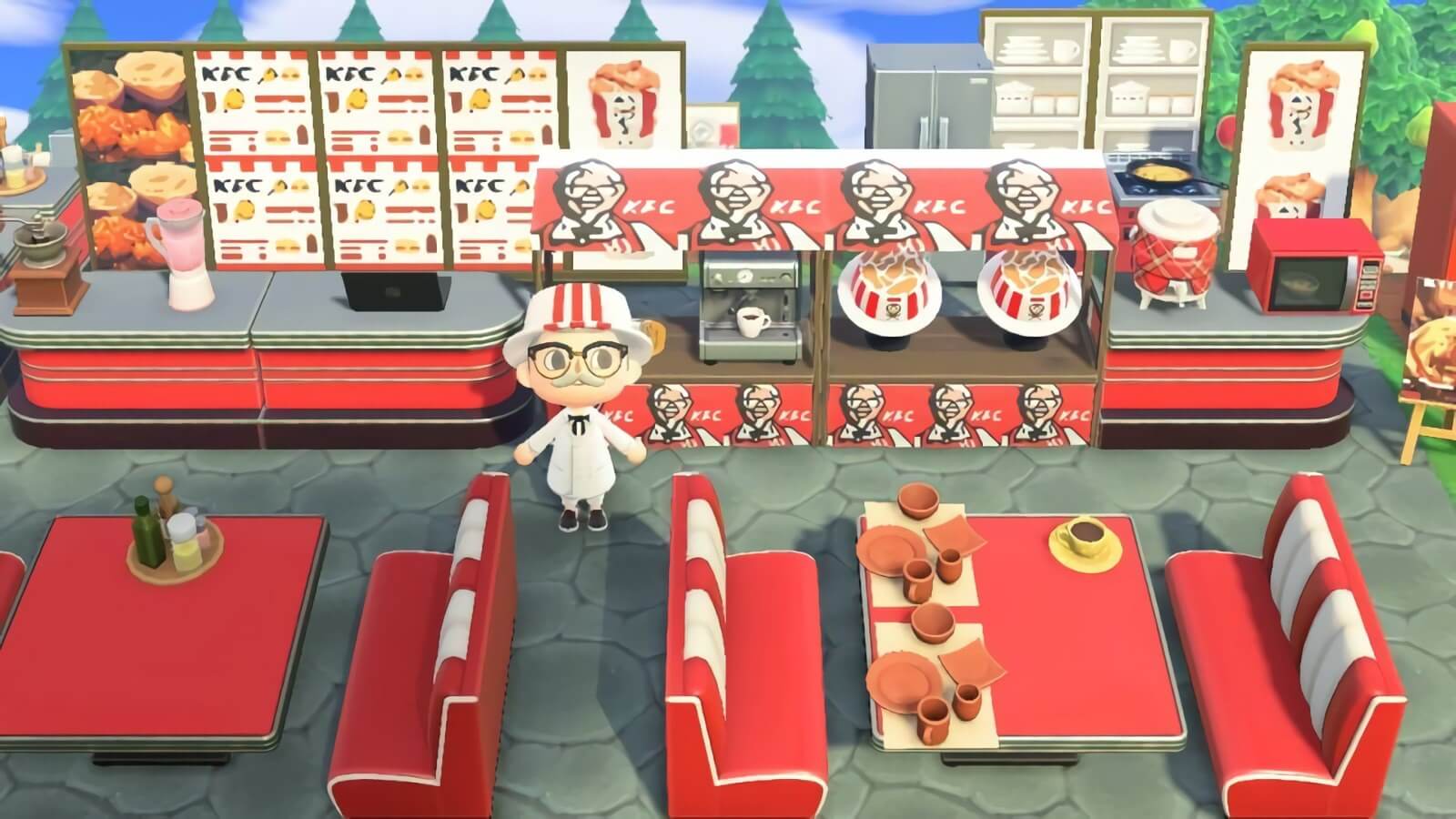 Kfc Now Has A Restaurant In Animal Crossing New Horizons Simplenews