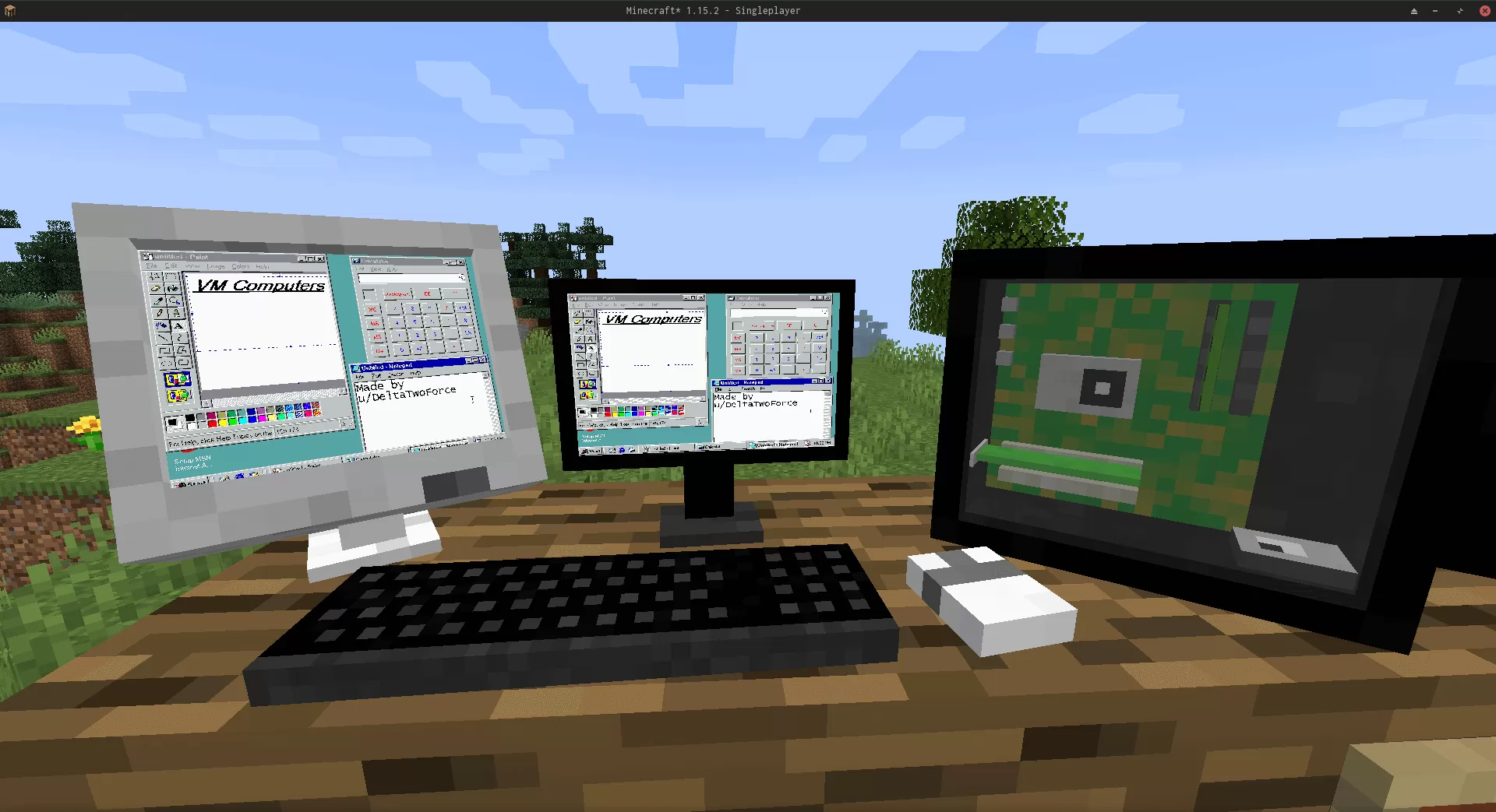 You can build a working PC inside Minecraft that plays games, including Doom and Minecraft
