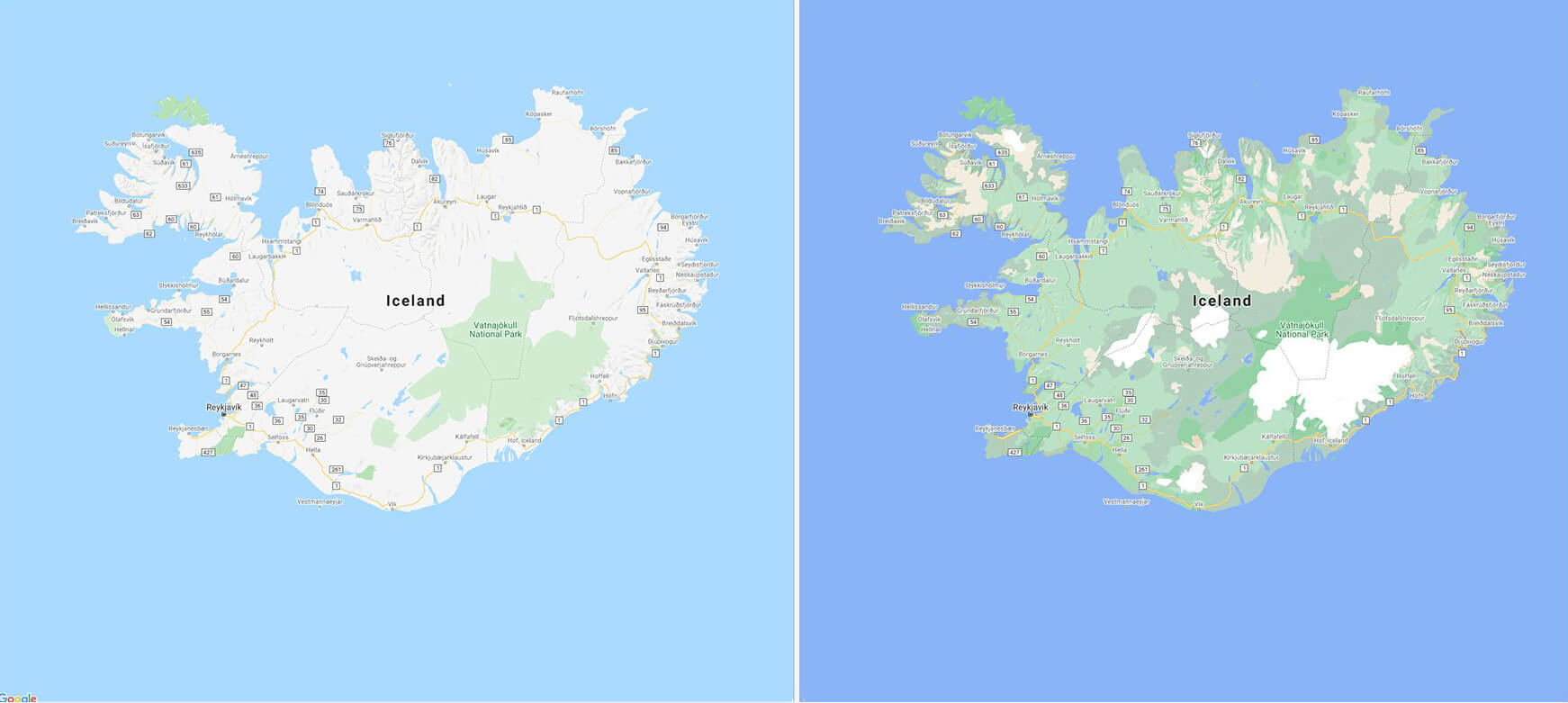 google maps detalhado