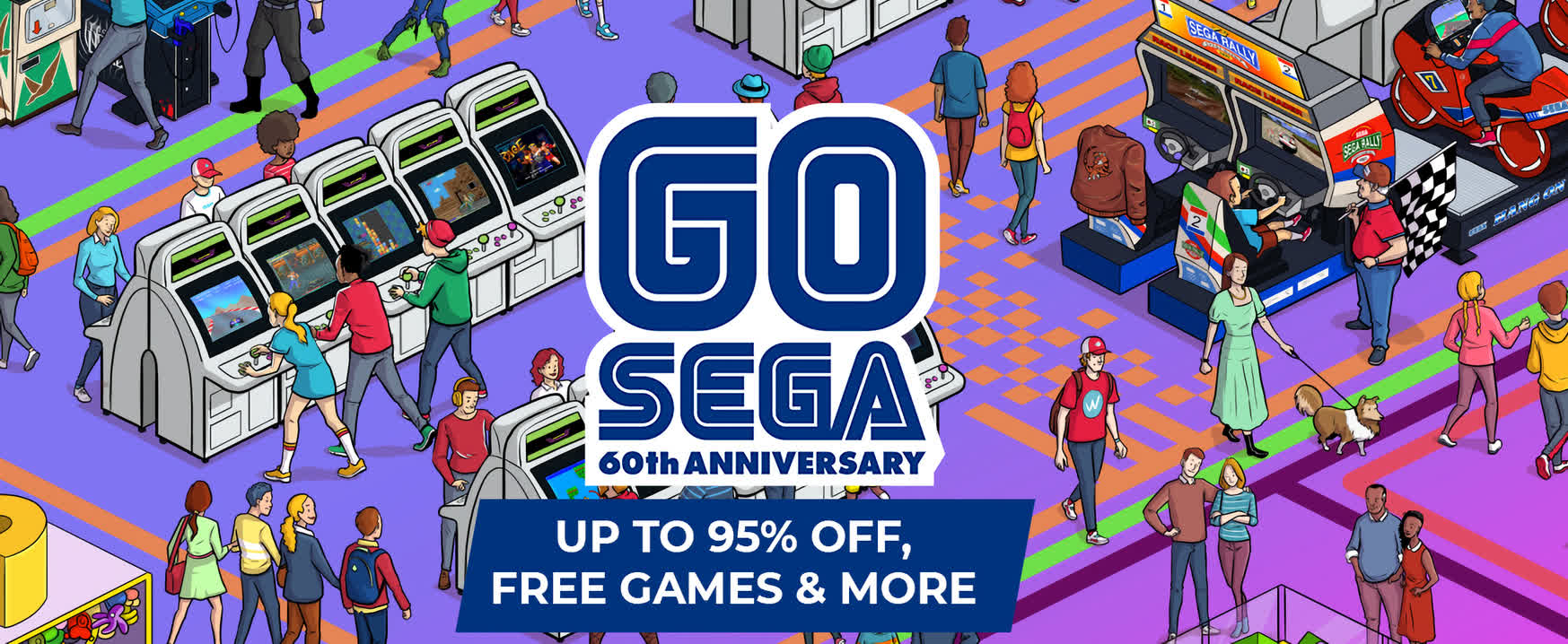 Sega celebrates 60th anniversary with deep discounts and free games on Steam