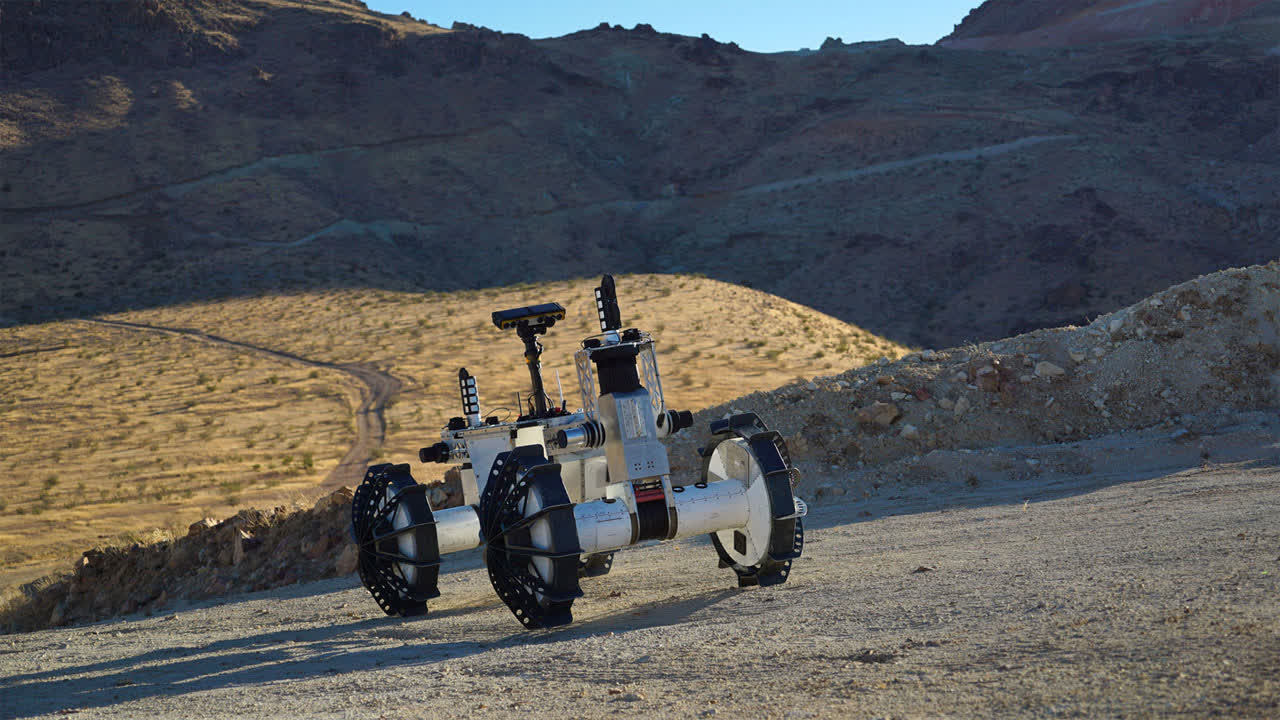 Check out NASA's intriguing four-wheeled rover prototype made for planetary exploration