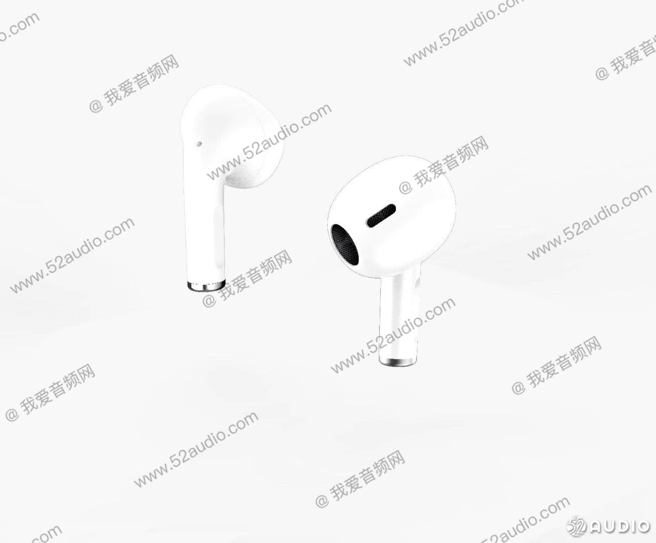 Apple AirPods 3 photos leak, showing a similar design to AirPods Pro
