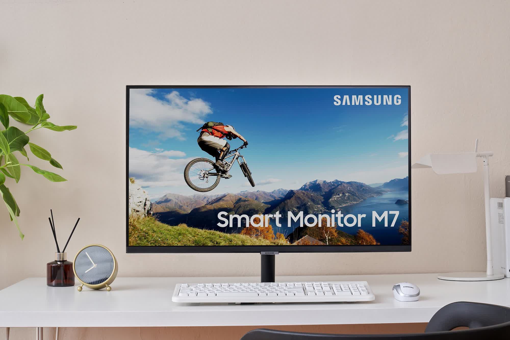 Samsung's all-in-one display is a PC monitor, smart TV, and more