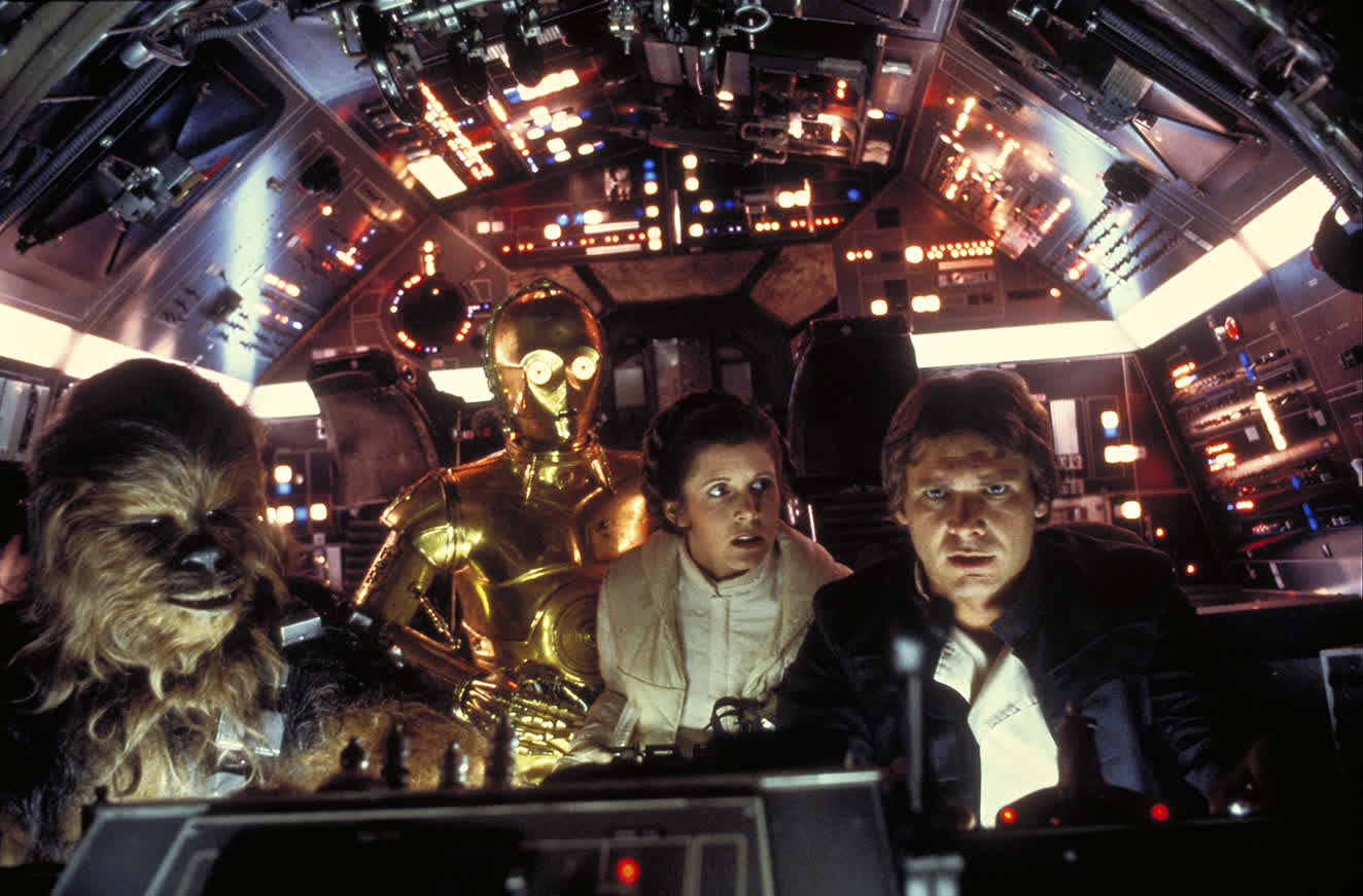 Check out this never-before-seen footage from The Empire Strikes Back