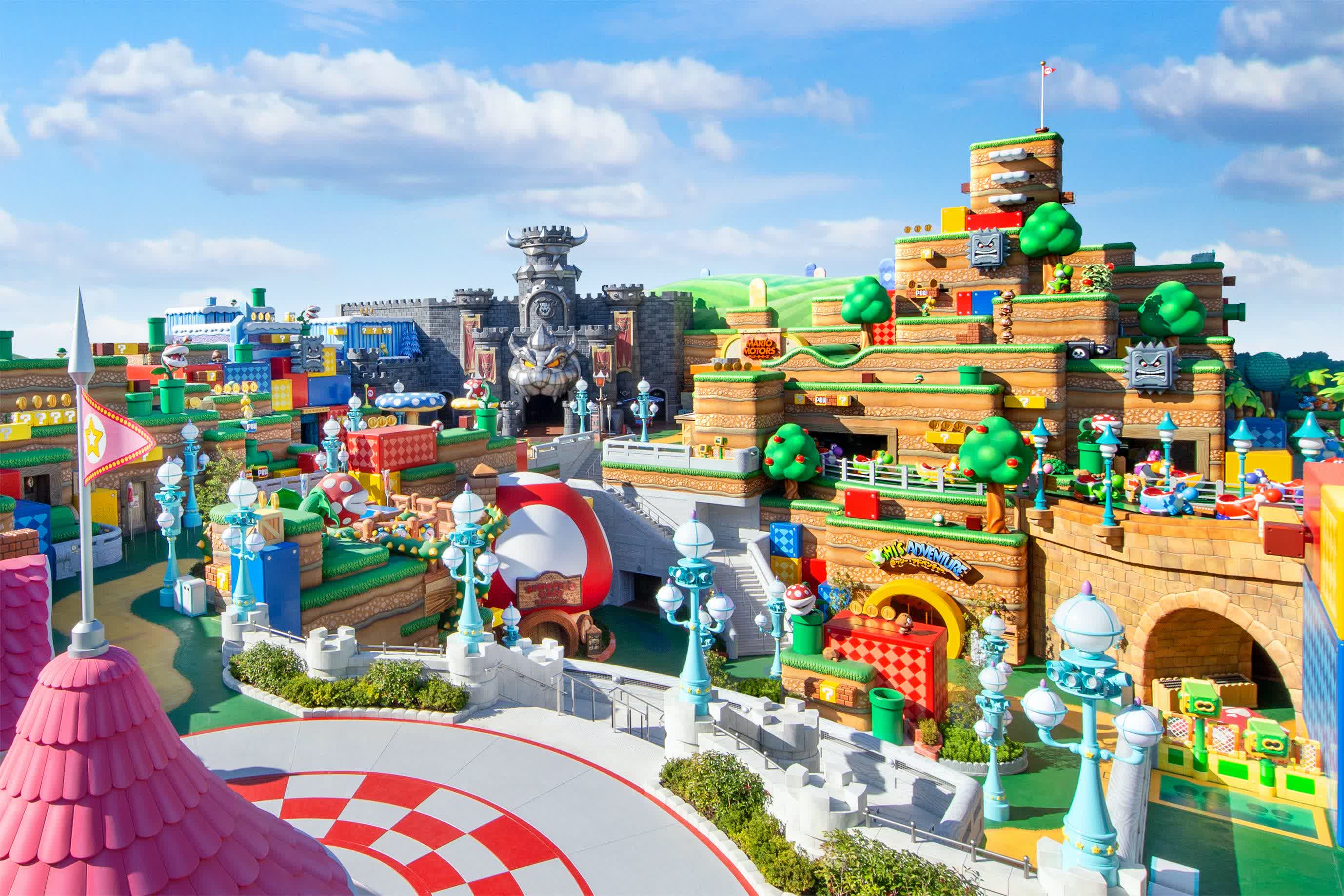 Nintendo's Mario theme park zone opening delayed again due to Covid-19