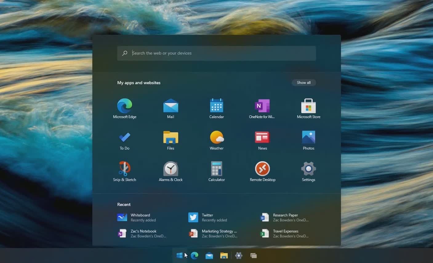 Future Windows 10 update will reportedly add floating Start Menu and rounded corners