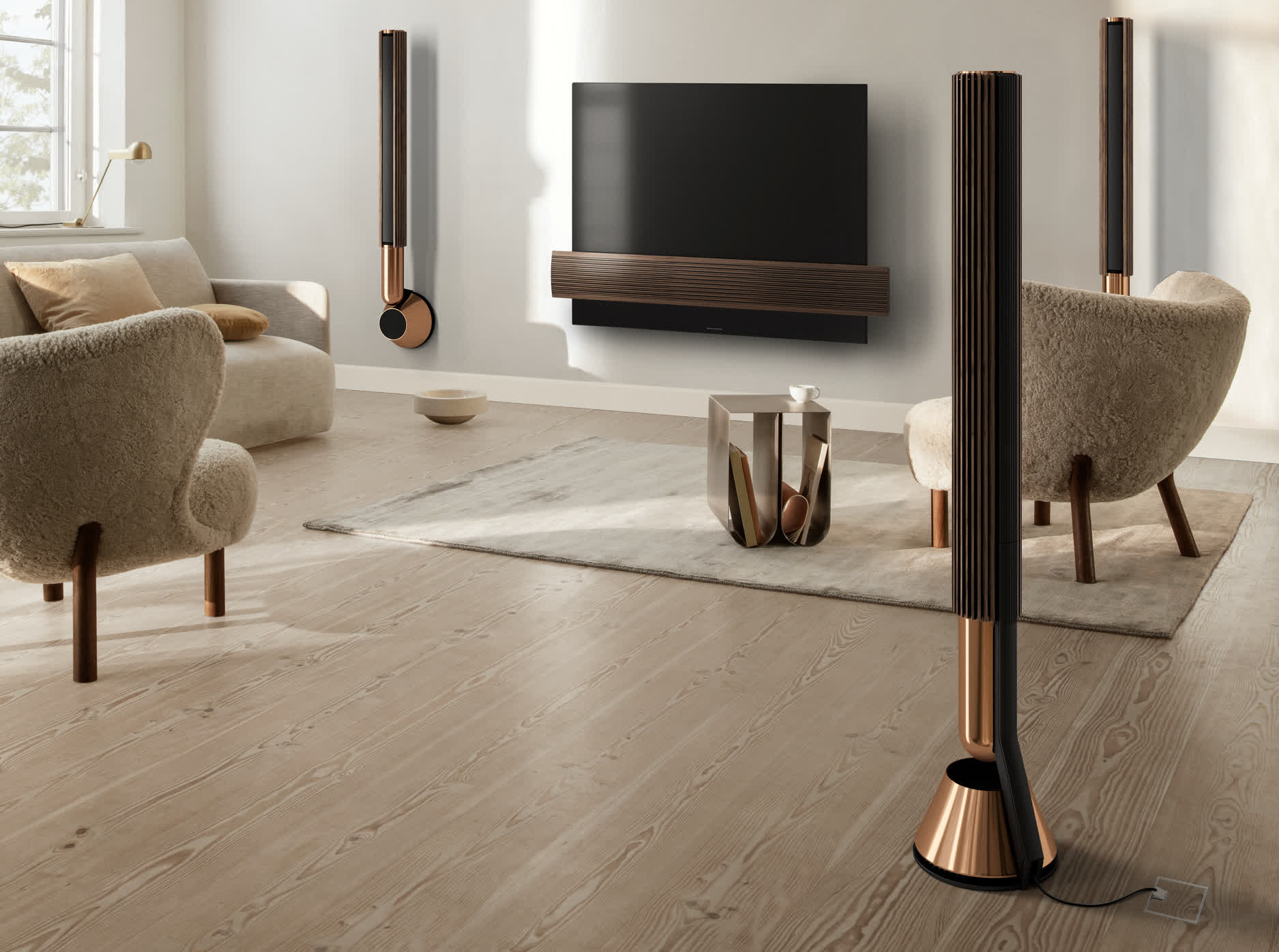 Bang & Olufsen latest wireless speaker is the column-shaped Beolab 28