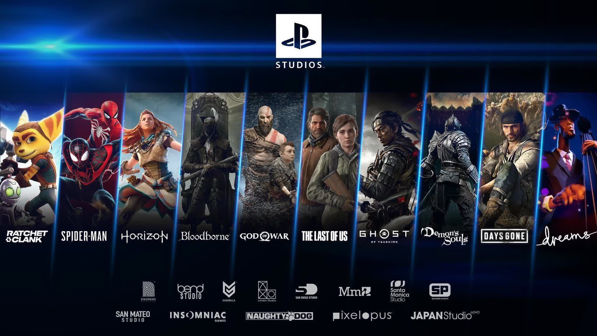 PlayStation Studios has 25 upcoming PS5 titles, half are new IPs