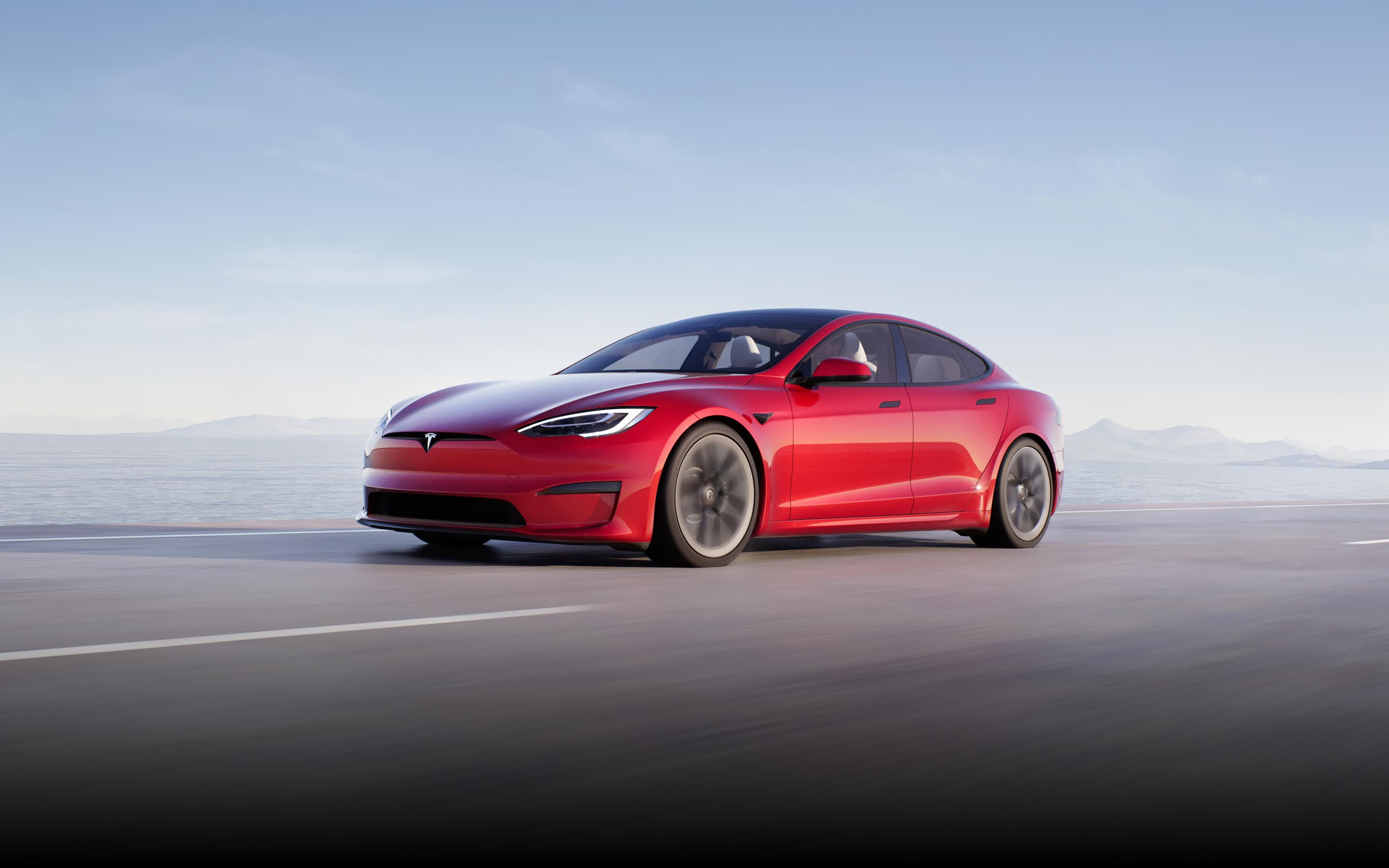 Elon Musk Tesla's Model S Plaid sets production EV record at Germany's famed Nürburgring race track thumbnail