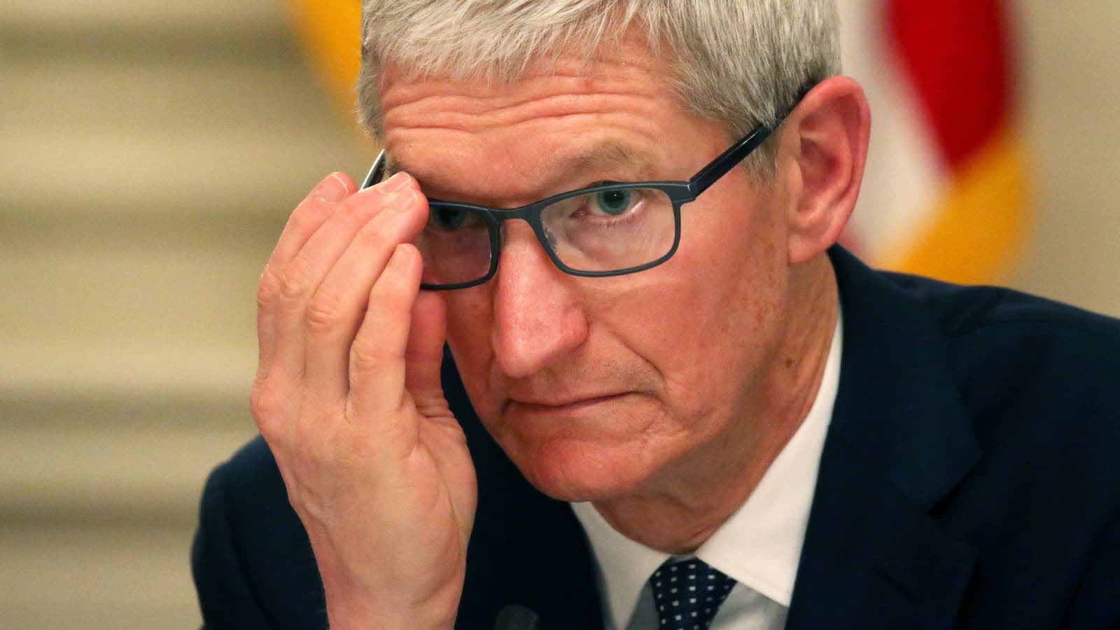 Apple CEO Tim Cook says the company will hunt down every last leaker among employees
