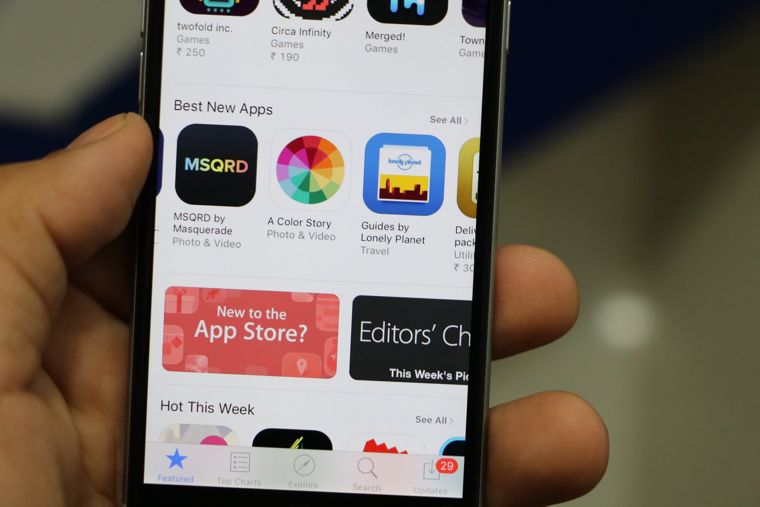 Apple quietly adds an App Store feature for reporting scam apps