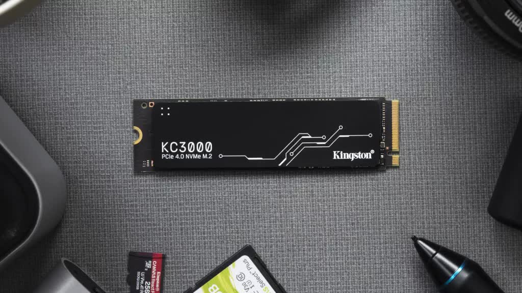 Kingston joins the 7,000MB/s NVMe SSD club with its KC3000 drive