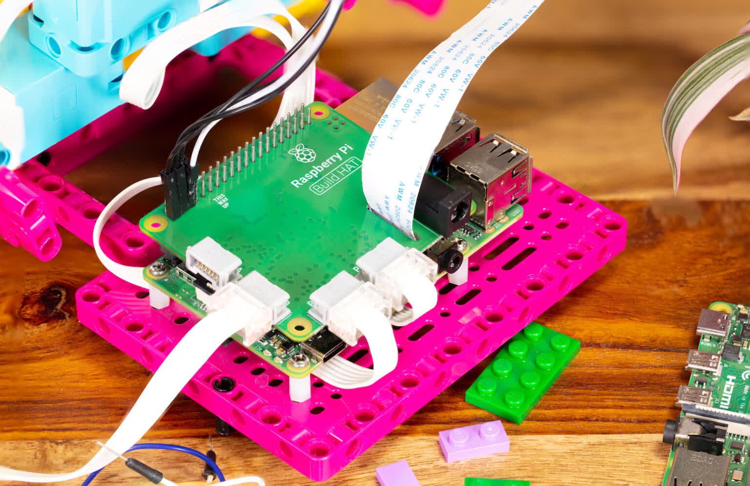 Raspberry Pi's new Build HAT makes it easier to integrate Legos into projects
