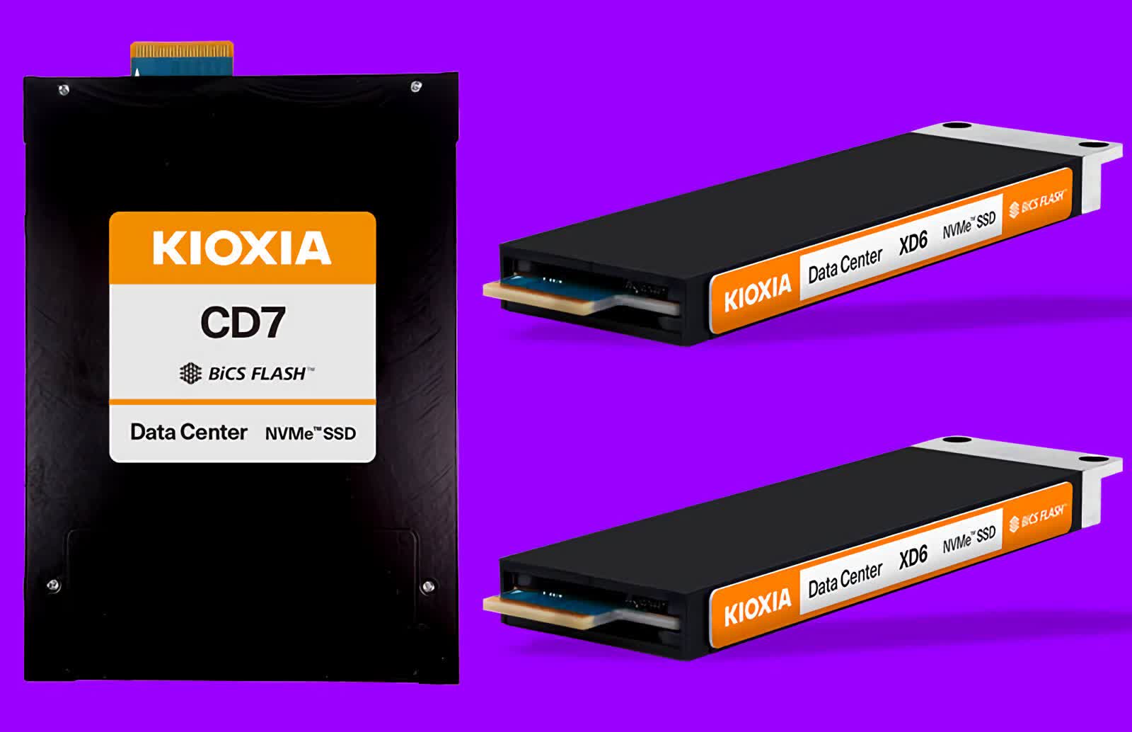 Kioxia's E3.S series brings PCIe 5 SSDs to data centers thumbnail