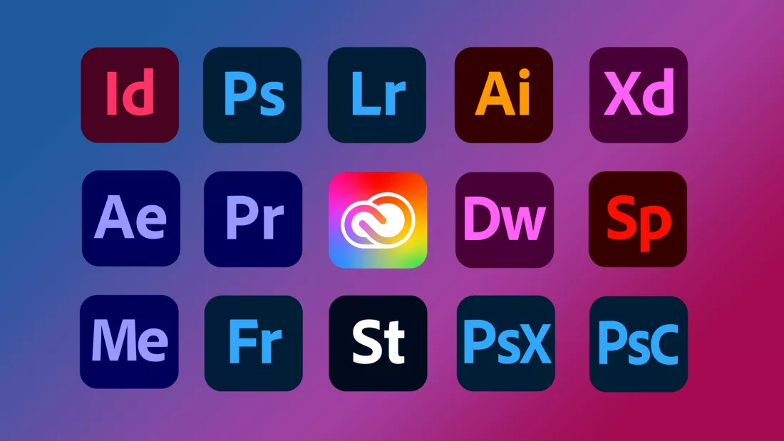 Adobe menambahkan lebih banyak program dan menggabungkan semuanya ke dalam keluarga 'Suite Creative' dan setiap aplikasi ini mengekalkan standard yang tinggi untuk melakukan pekerjaan "profesional" yang diterima secara universal oleh industri percetakan mahupun penyiaran di seluruh dunia.