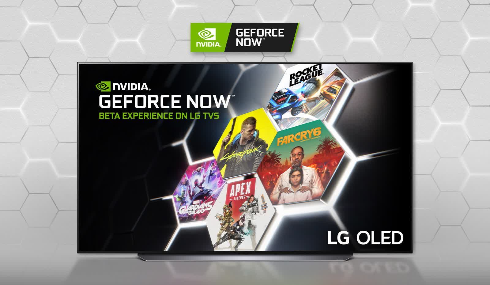 The GeForce Now app has started rolling out to LG TVs