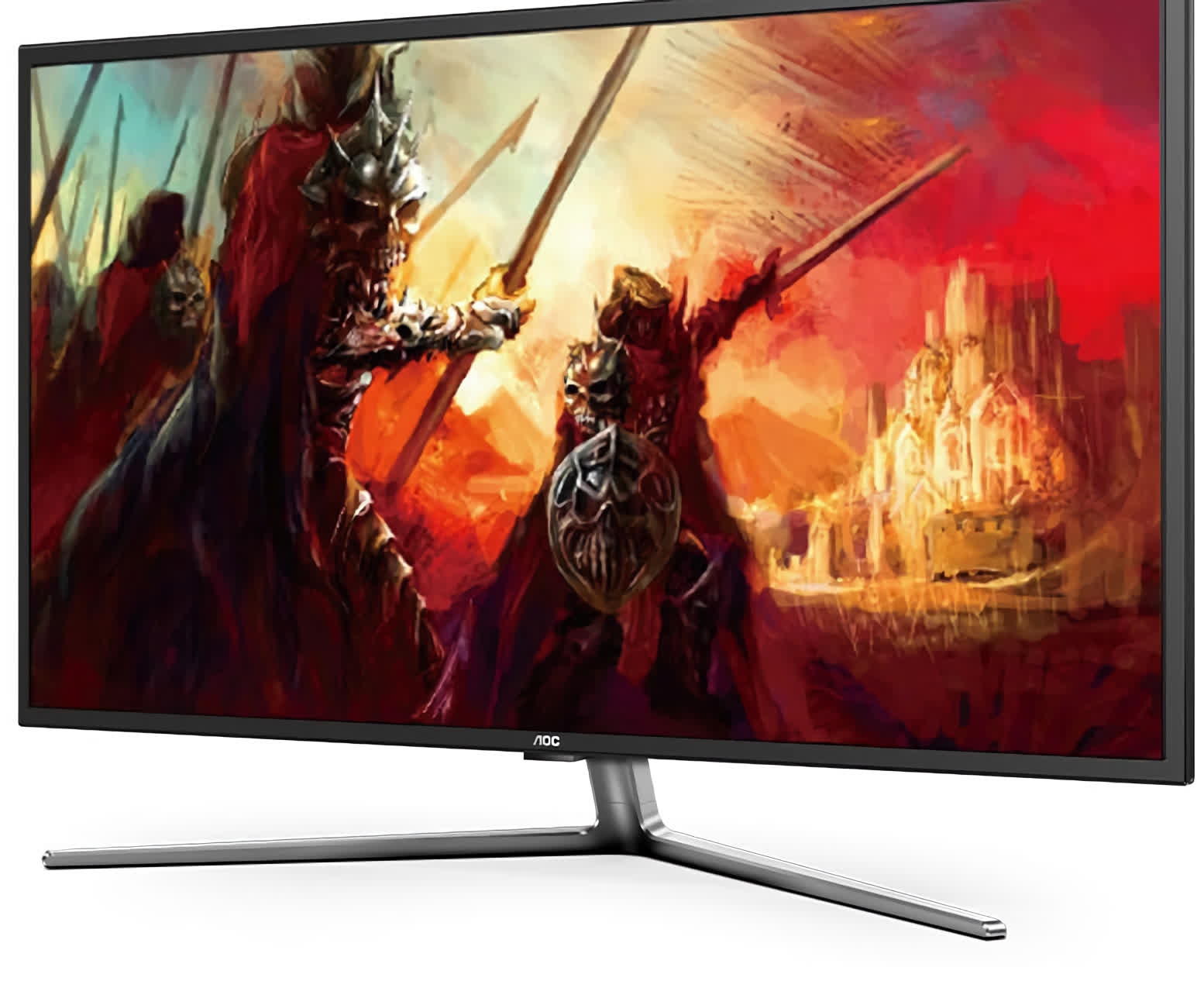 AOC announces 43-inch 4K monitor with 144Hz refresh rate and HDR 1000