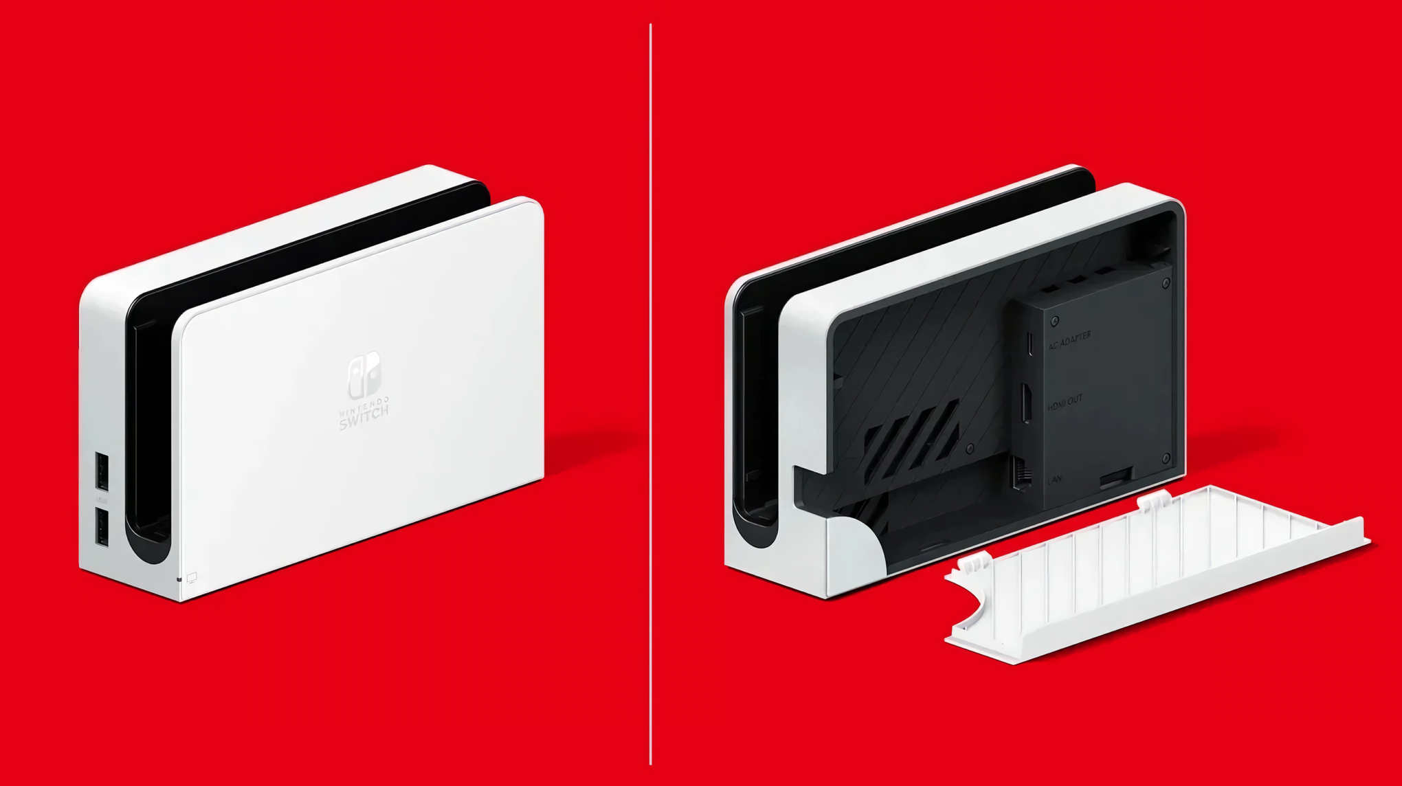 Nintendo will now sell you a standalone Switch OLED dock, sans AC adapter and HDMI cable