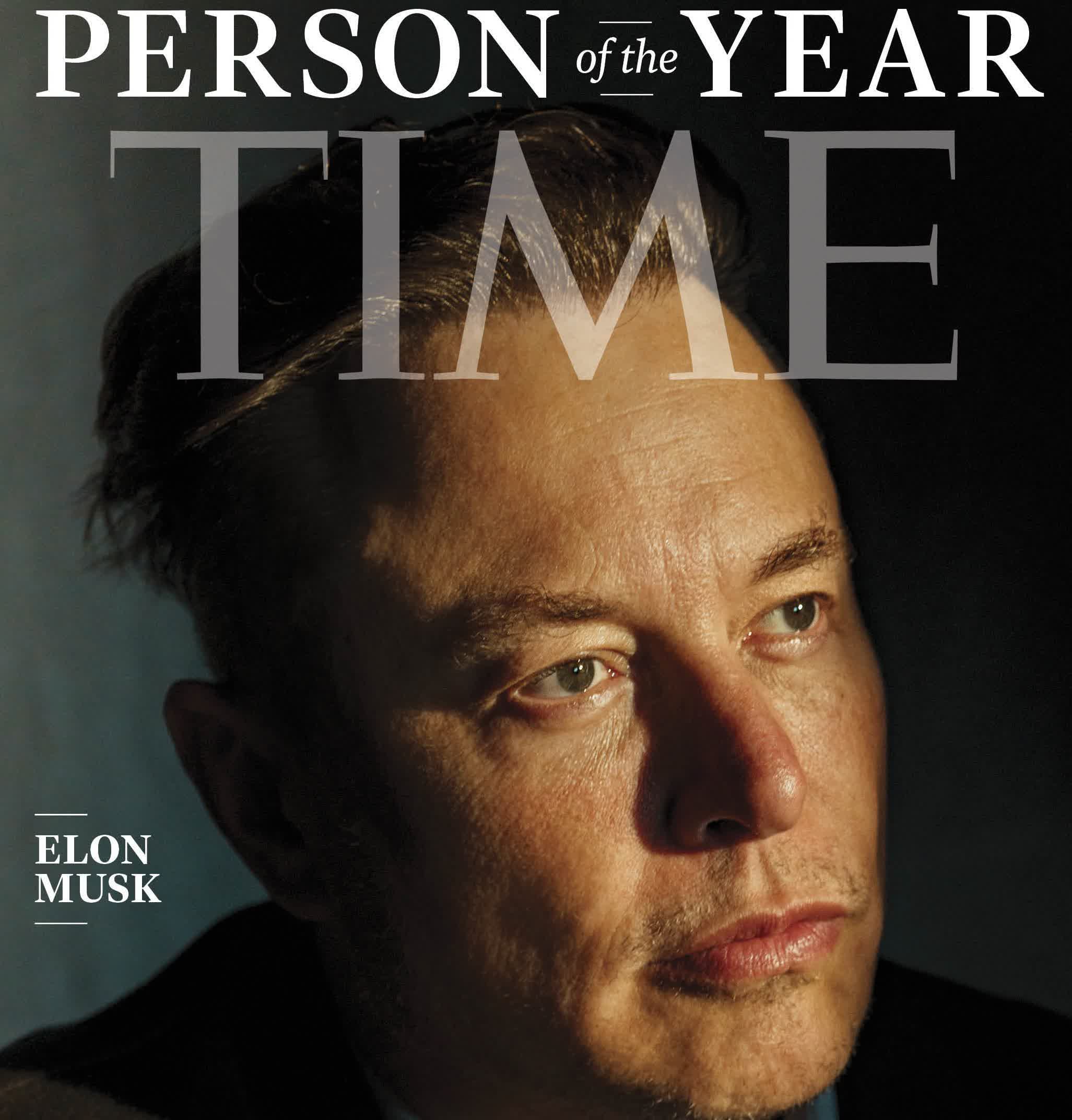 Elon Musk is named Time's person of the year, but not everyone is pleased