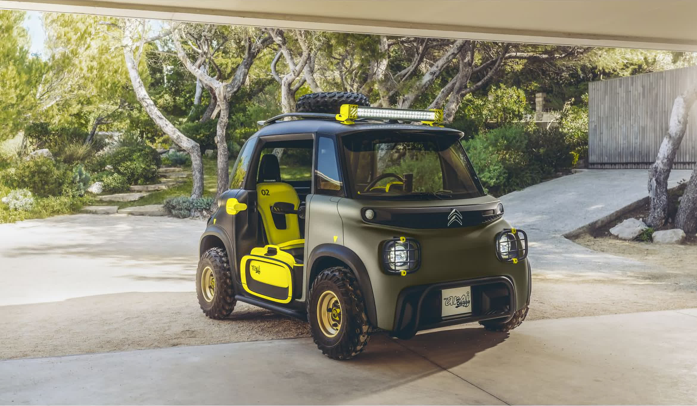 Citroen introduces the adventure-ready My Ami Buggy concept EV