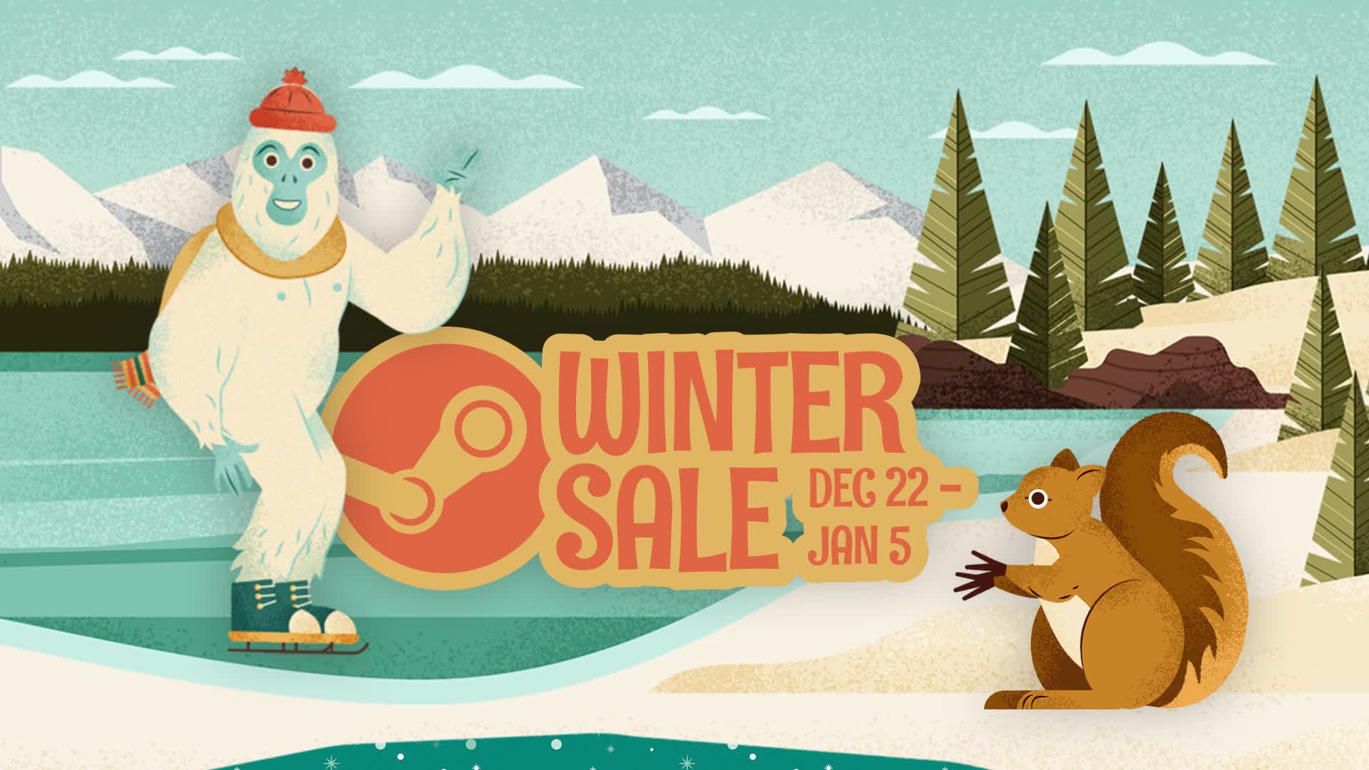 Steam's Winter Sale is now live: discounts, Steam Awards, and free stickers aplenty