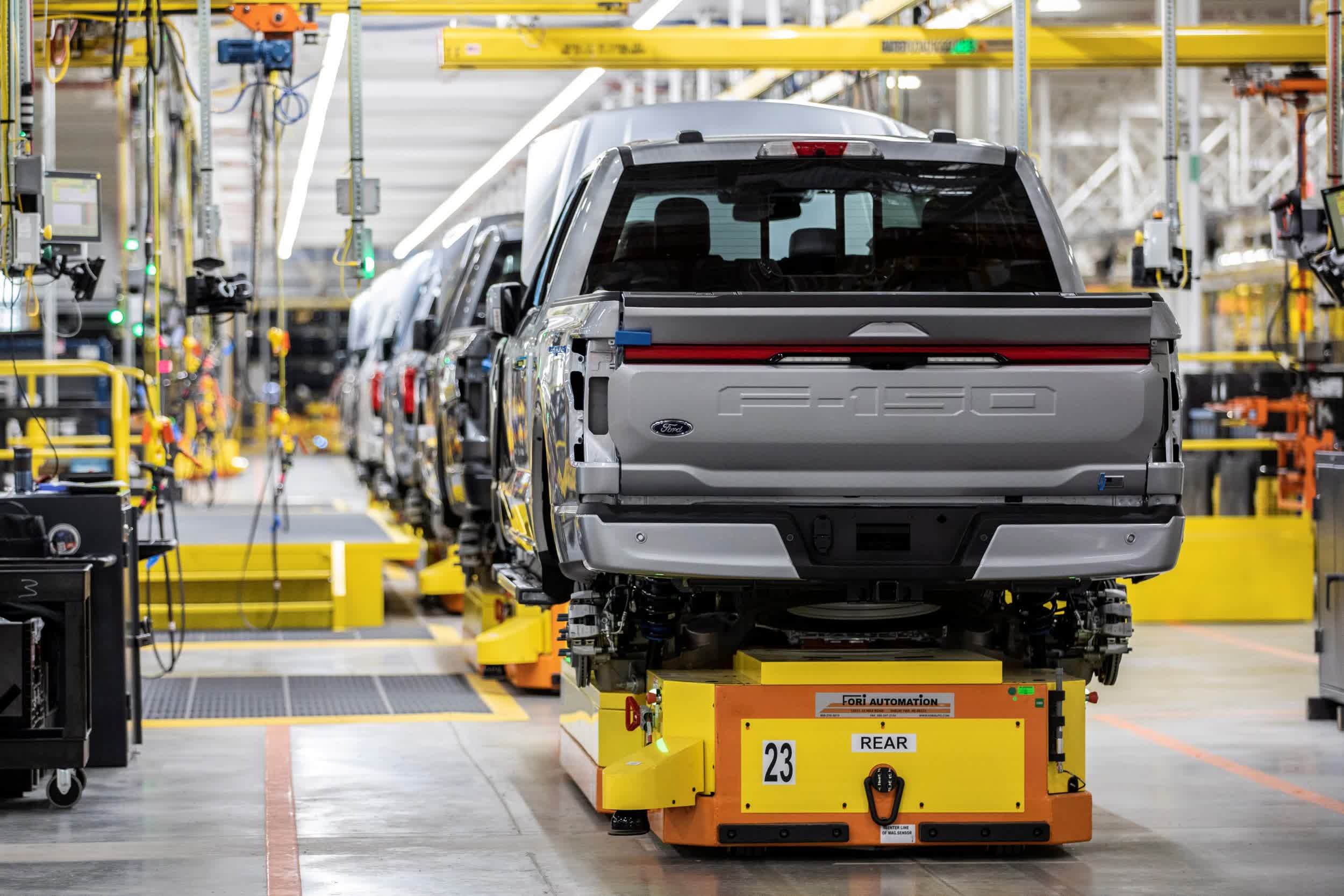 Ford to double production capacity of its all-electric F-150 Lightning to meet soaring demand