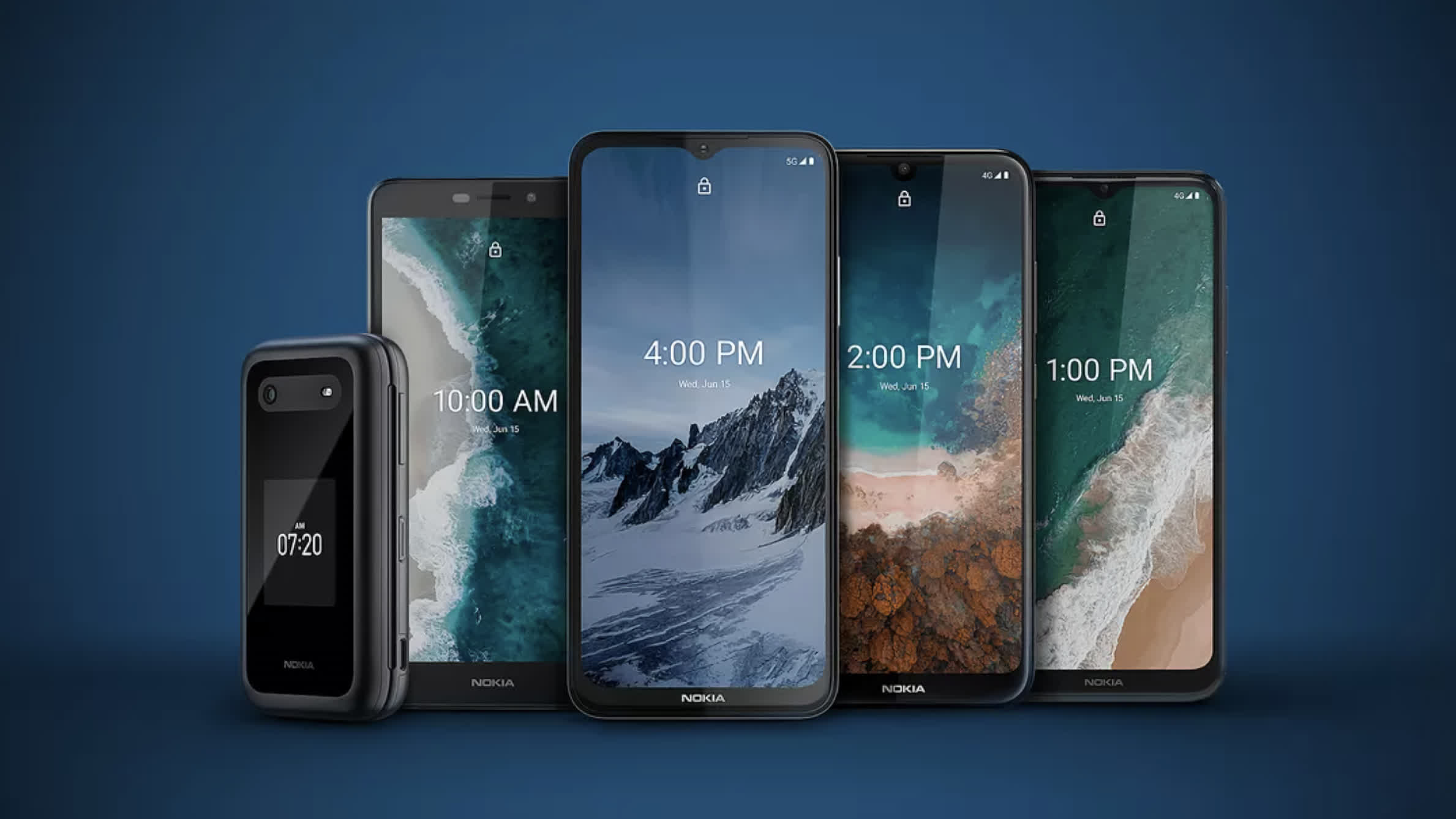 Nokia is launching five new affordable phones for the US market