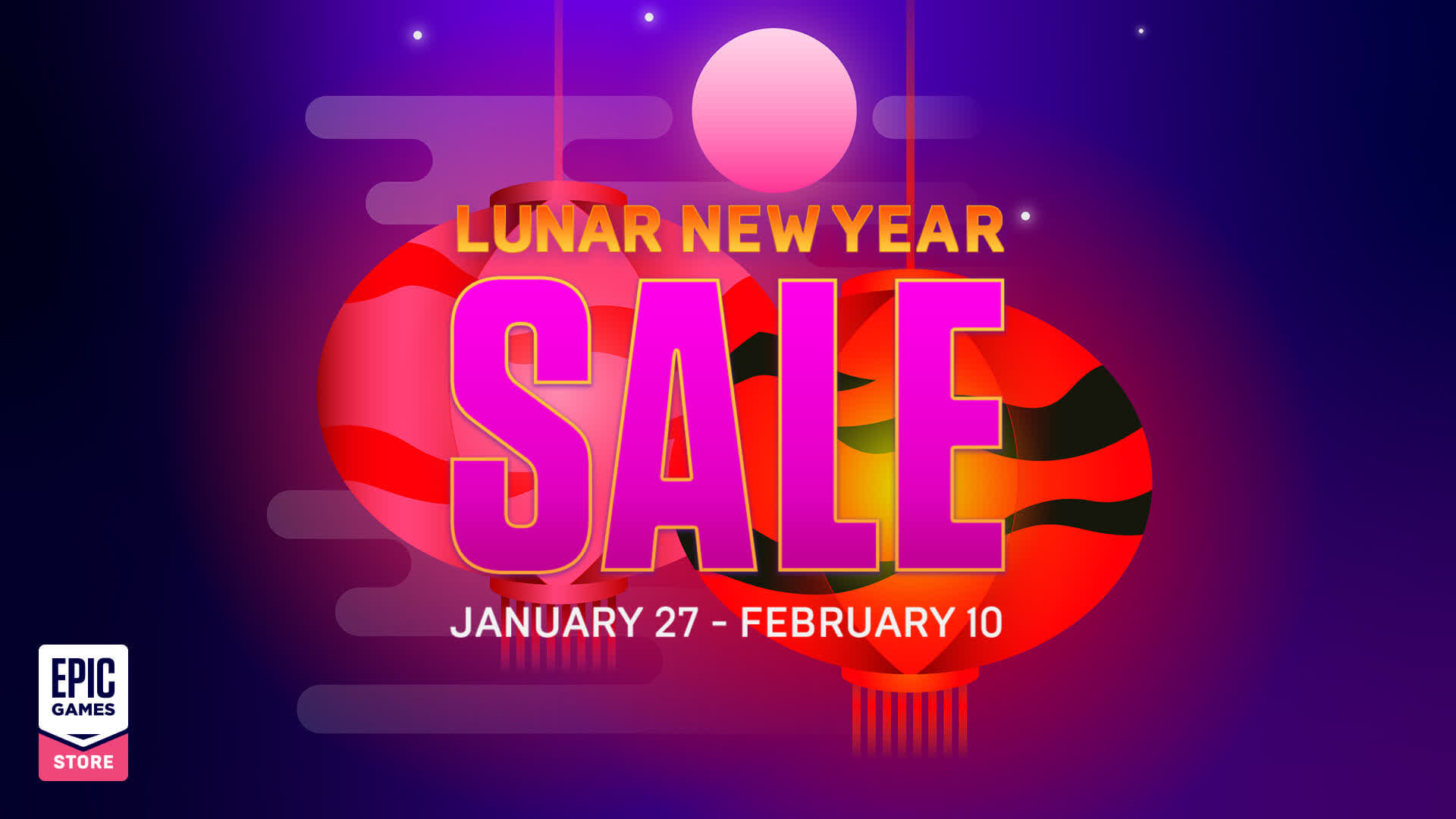 The Epic Games Store's Lunar New Year Sale is live
